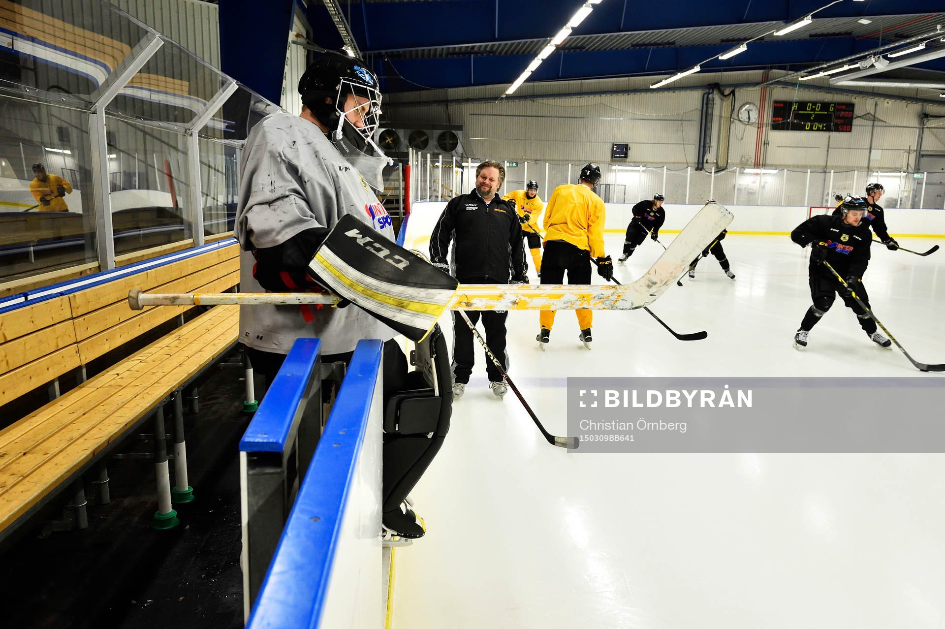 Ishockeylaget Pantern ska kvala till Allsvenskan. I