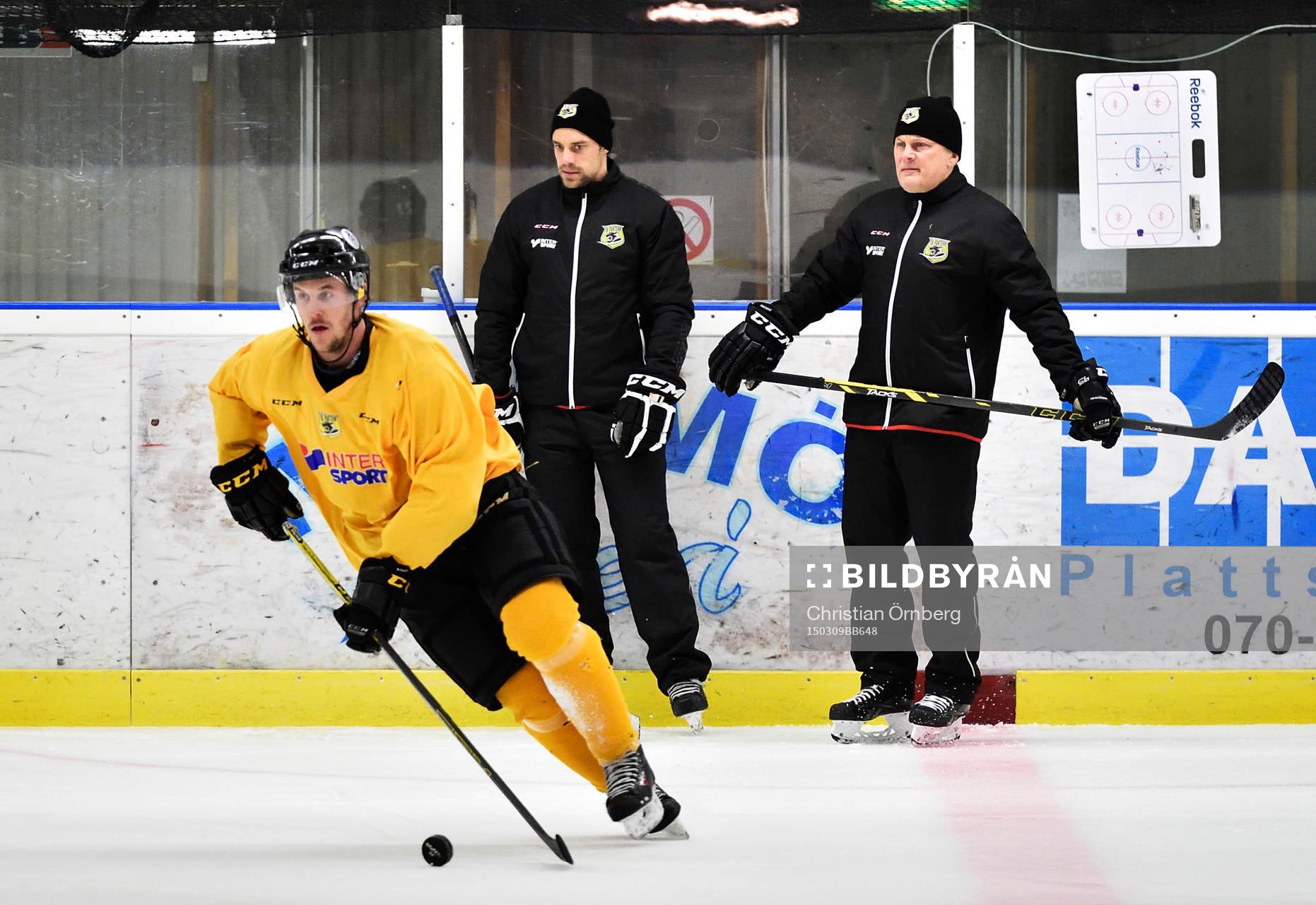 Ishockeylaget Pantern ska kvala till Allsvenskan. I