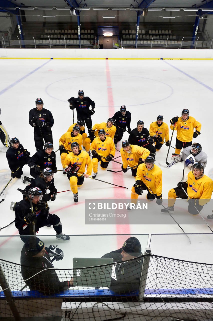 Ishockeylaget Pantern ska kvala till Allsvenskan. I