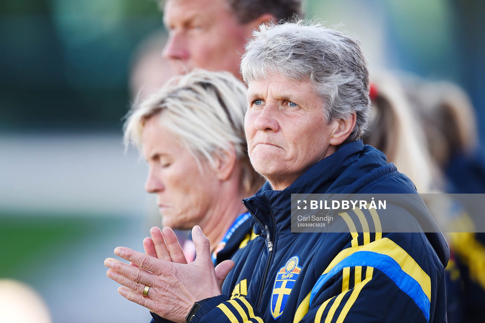 Sveriges förbundskapten Pia Sundhage