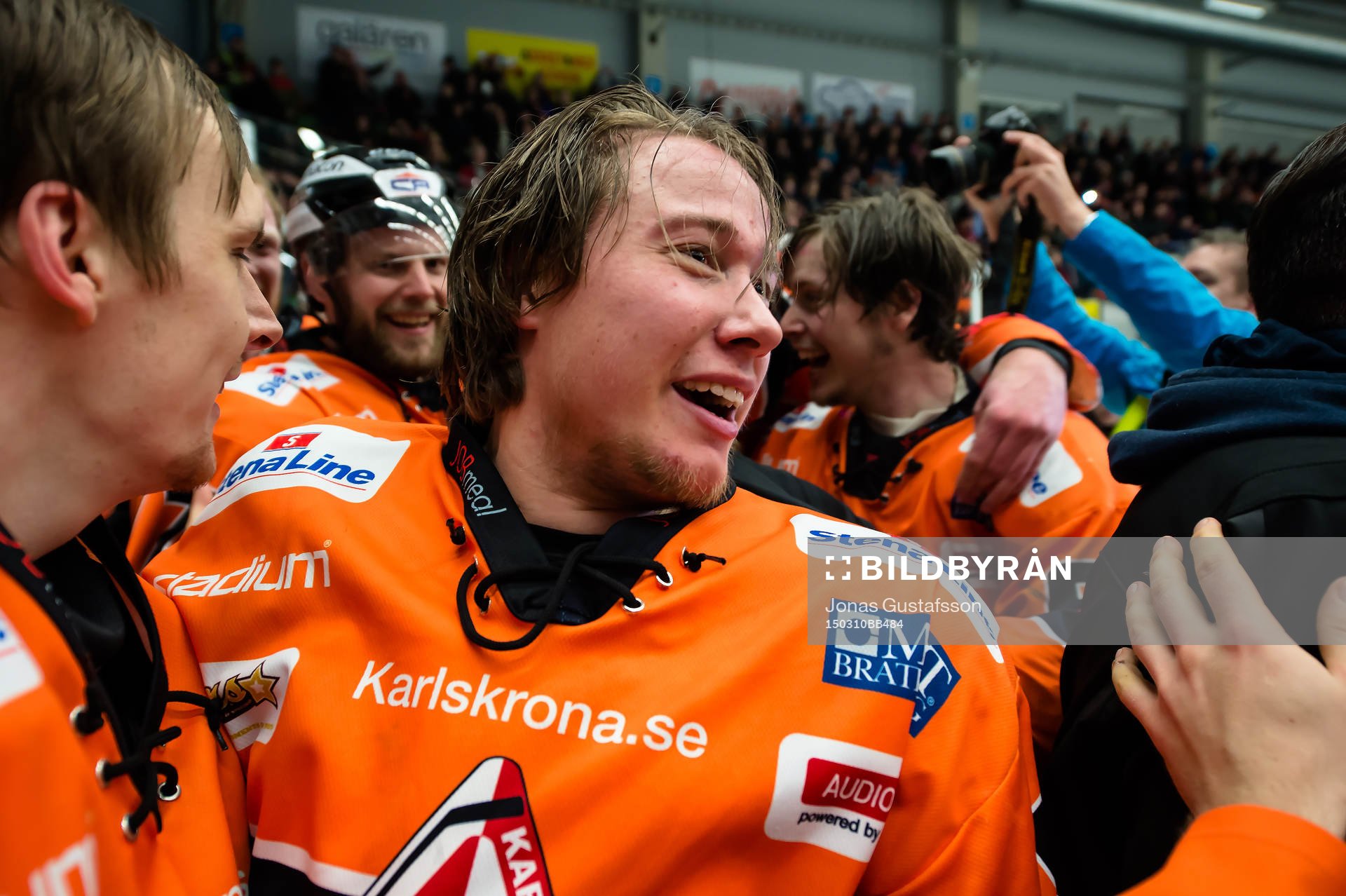 Karlskronas Filip Cruseman  jublar