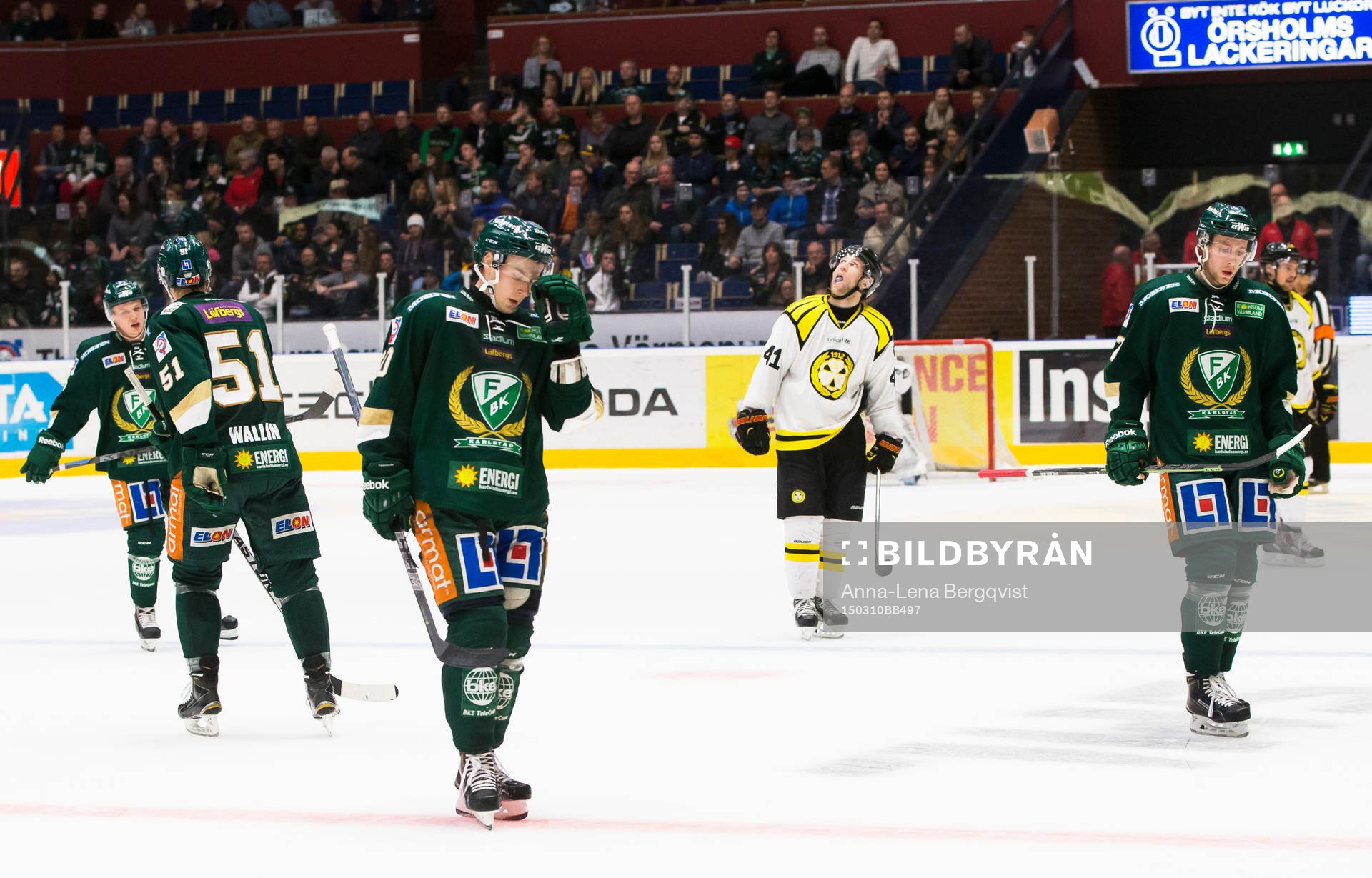 Färjestads spelare deppar