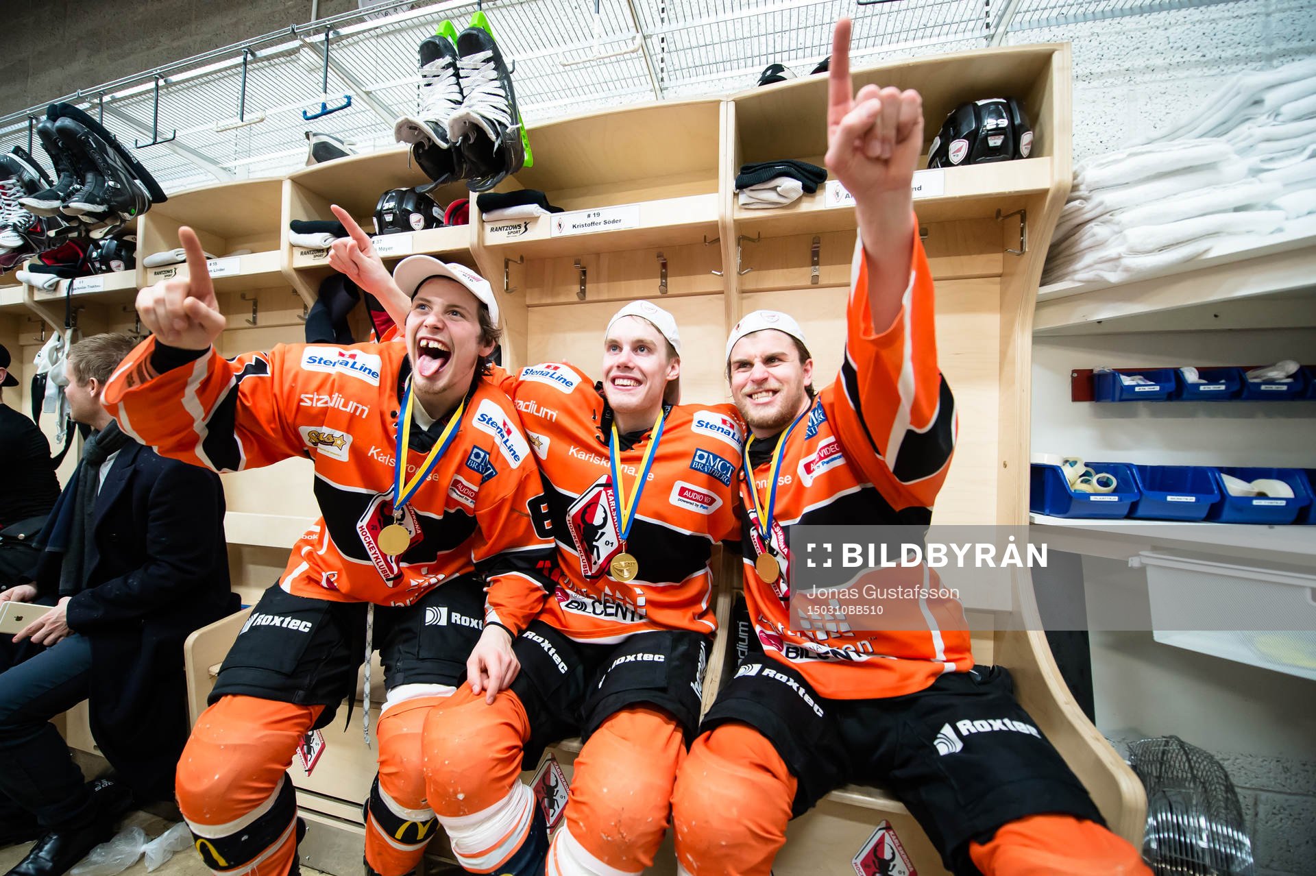 Karlskronas  Mattias Granlund , Kristoffer Söder ,