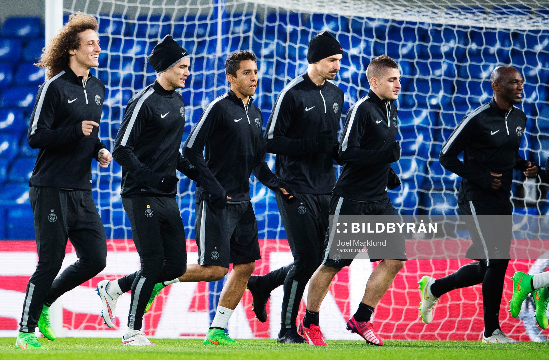 David Luiz, Cavani Edinson, Marquinhos, Zlatan Ibrahimovic,