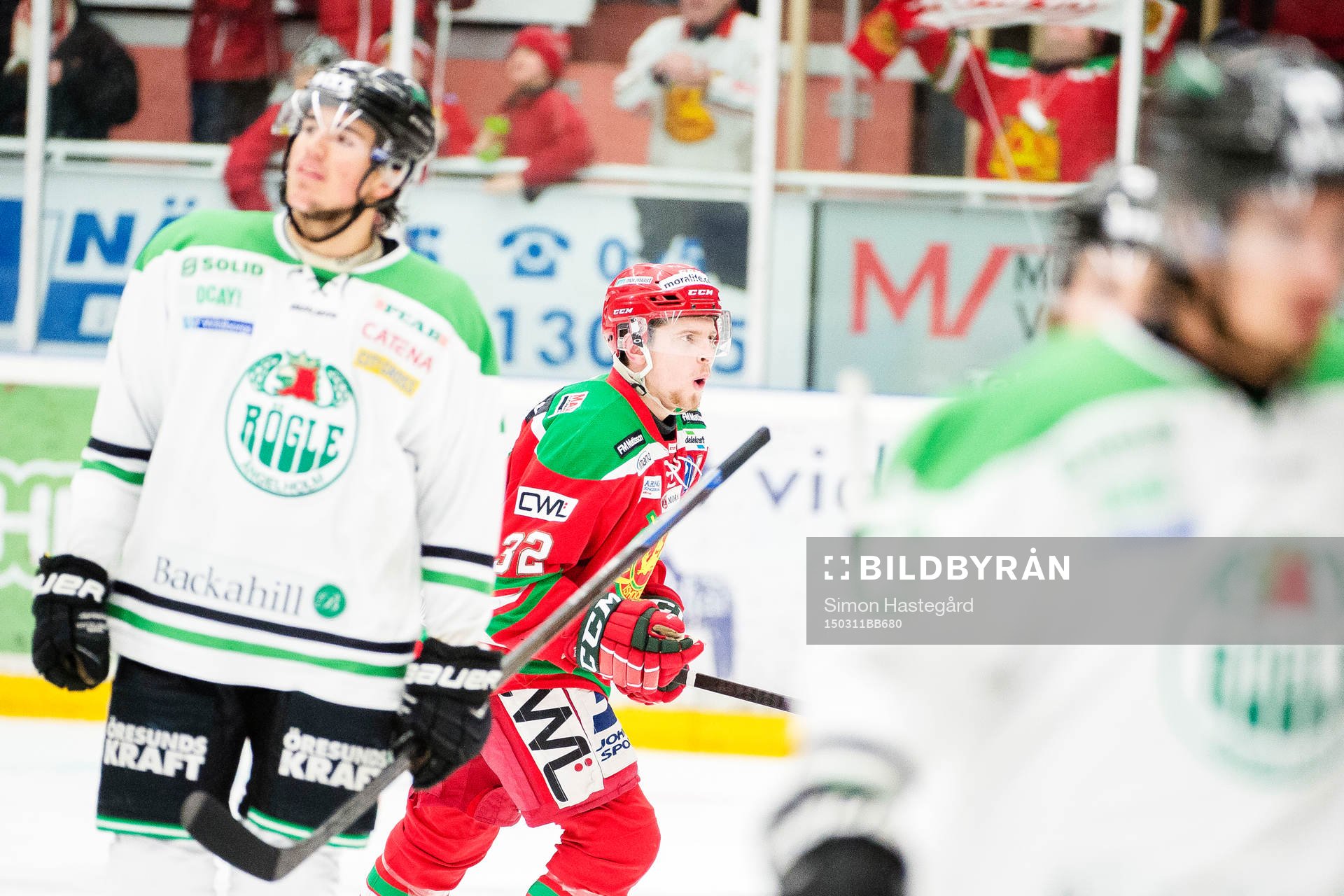 Moras Lukas Bengtsson jublar
