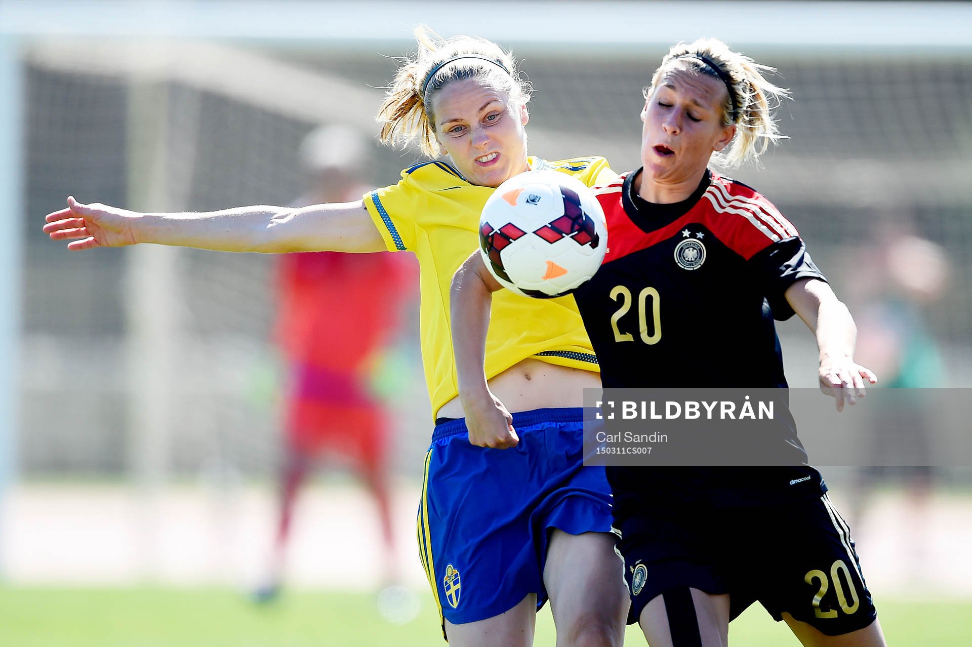 Sveriges Lisa Dahlkvist och Tysklands Lena Goessling