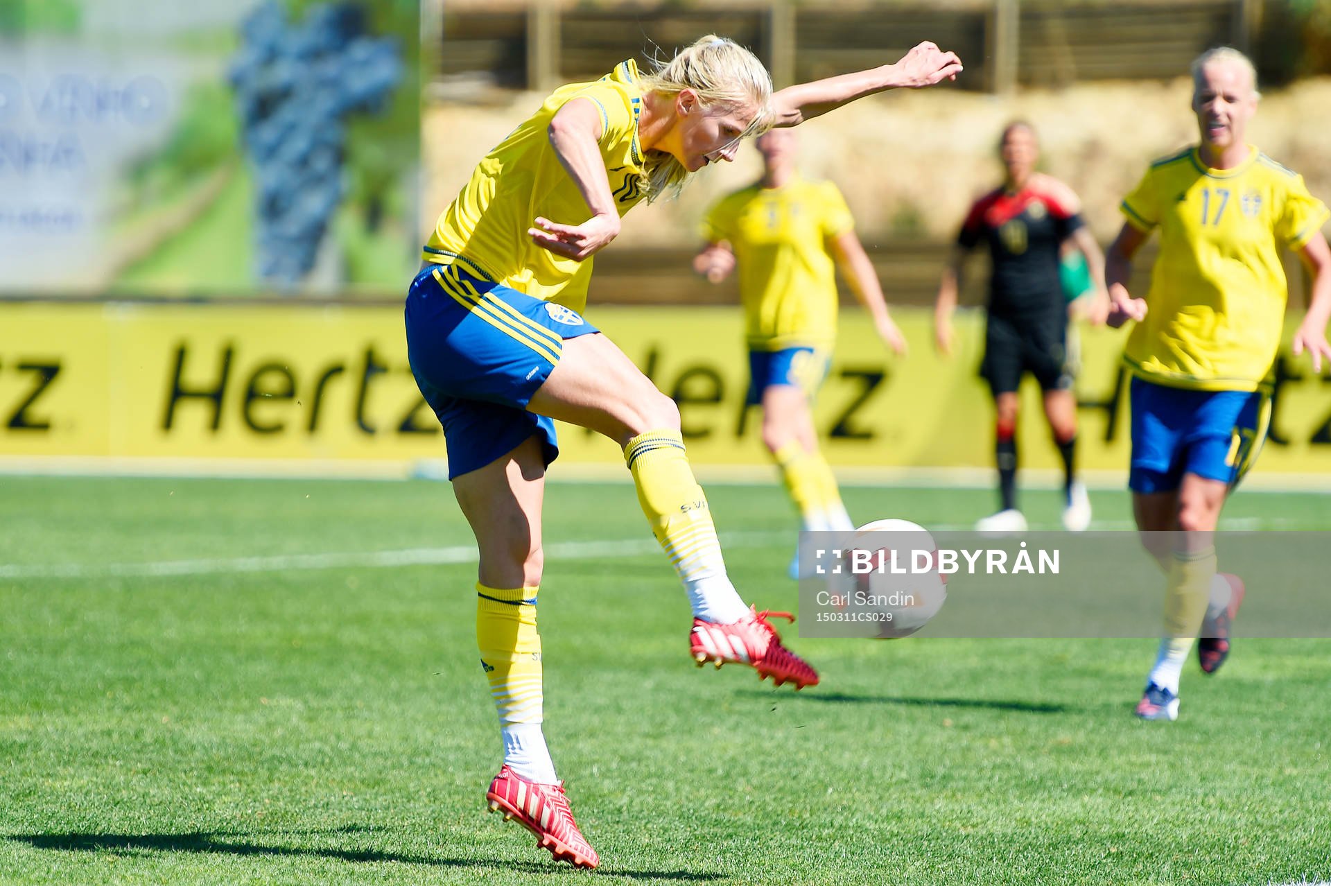 Sveriges Sofia Jakobsson gör 1-2