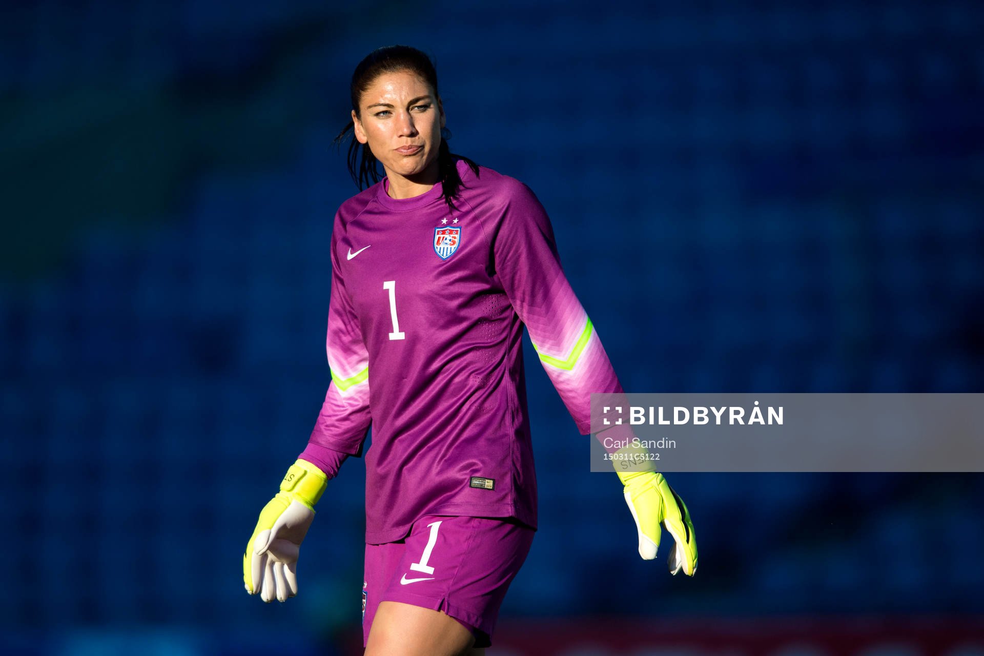 s målvakt Hope Solo