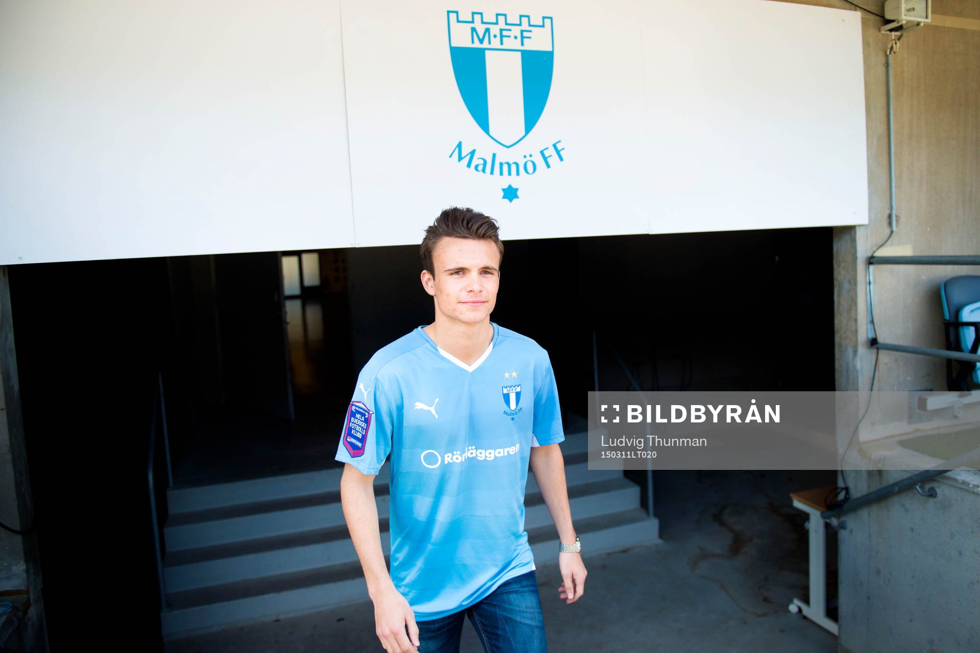 Malmö FFs nyförvärv Andreas Vindheim kommer ut på