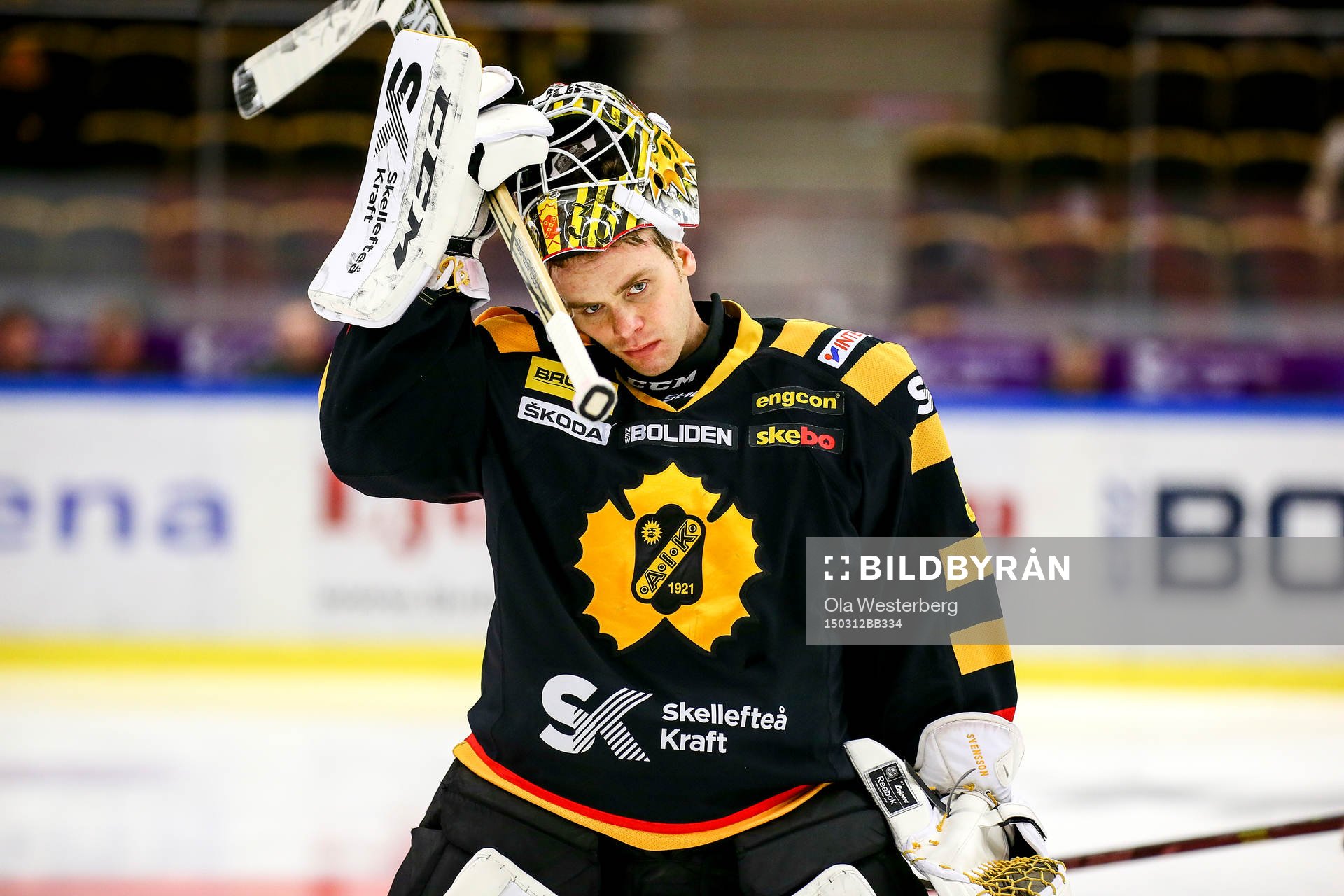 Skellefteås målvakt Markus Svensson
