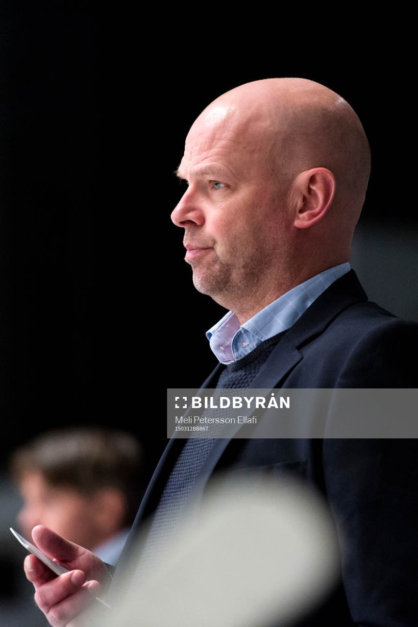 Södertäljes assisterande tränare Stefan Svensson