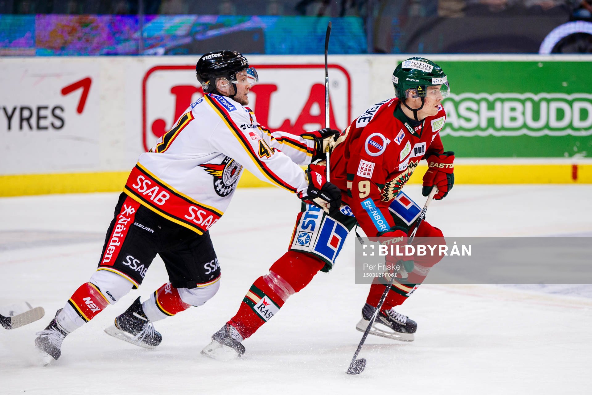 Luleås Chad Billins och Frölundas Max Görtz