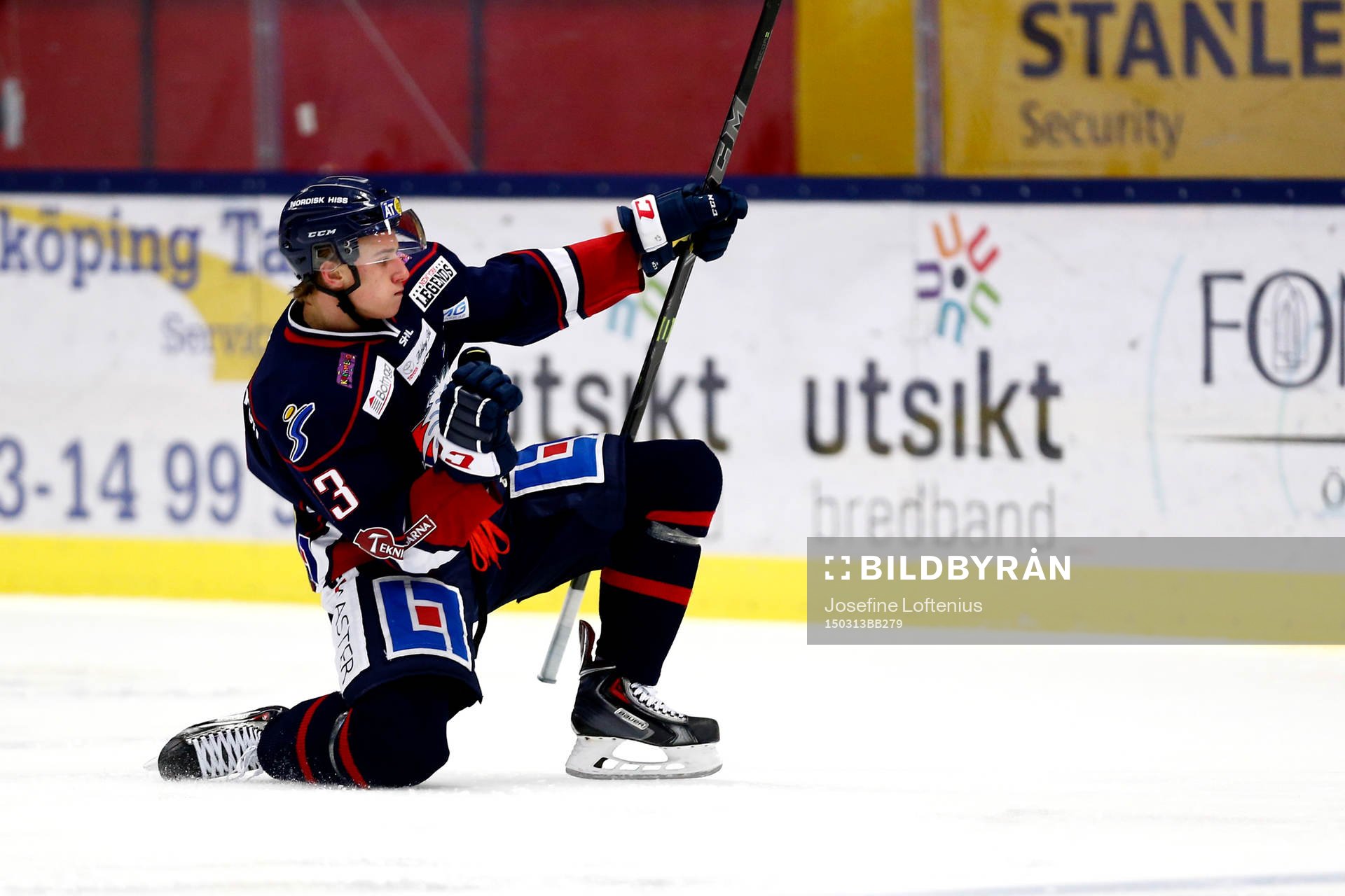 Linköpings Jakub Vrana jublar
