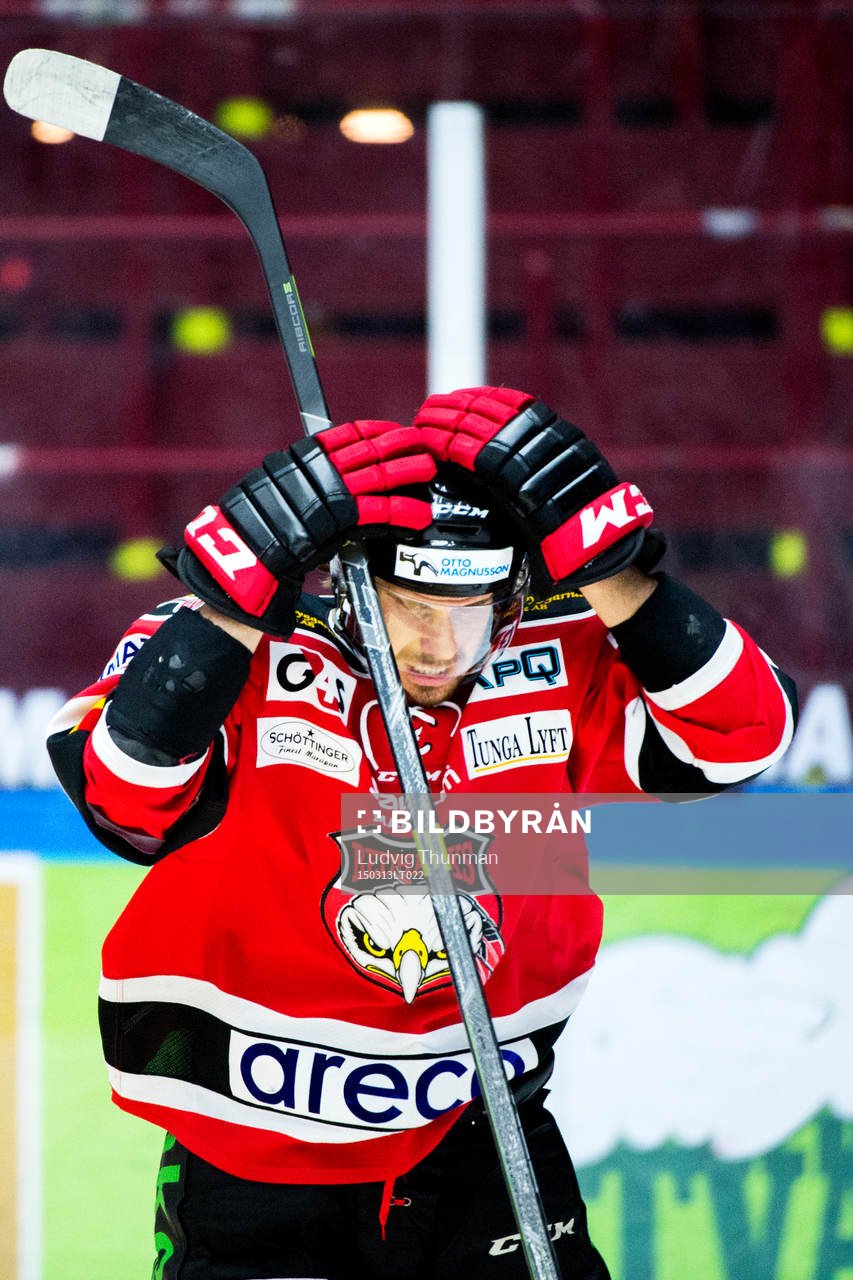 Malmö Redhawks Mattias Persson deppar
