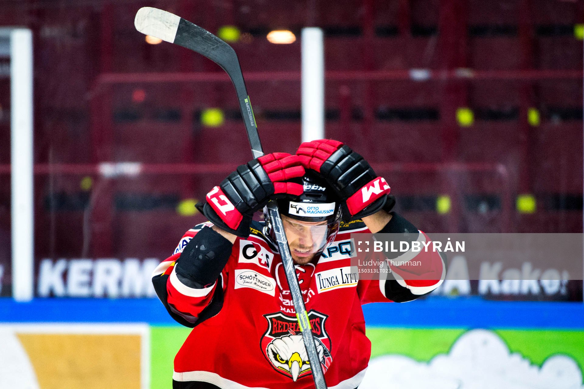 Malmö Redhawks Mattias Persson deppar