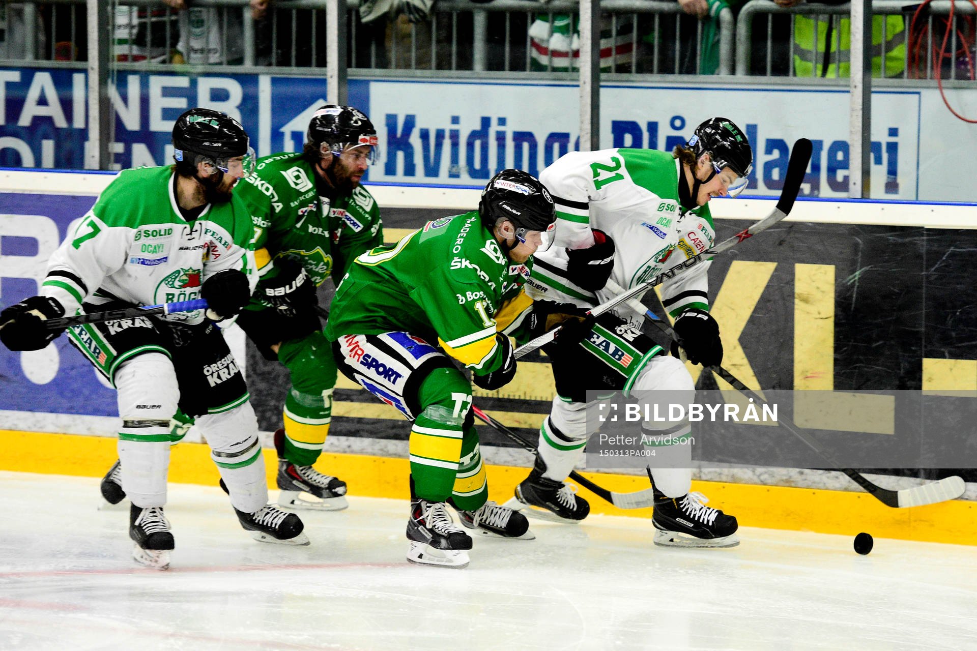 Rögles Emil Molin och Björklövens Tobias Björklund