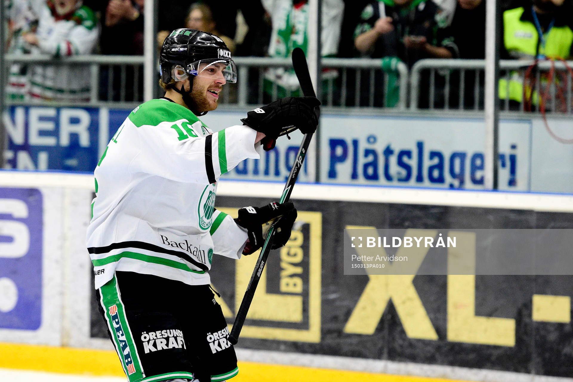 Rögles Christopher Liljewall jublar