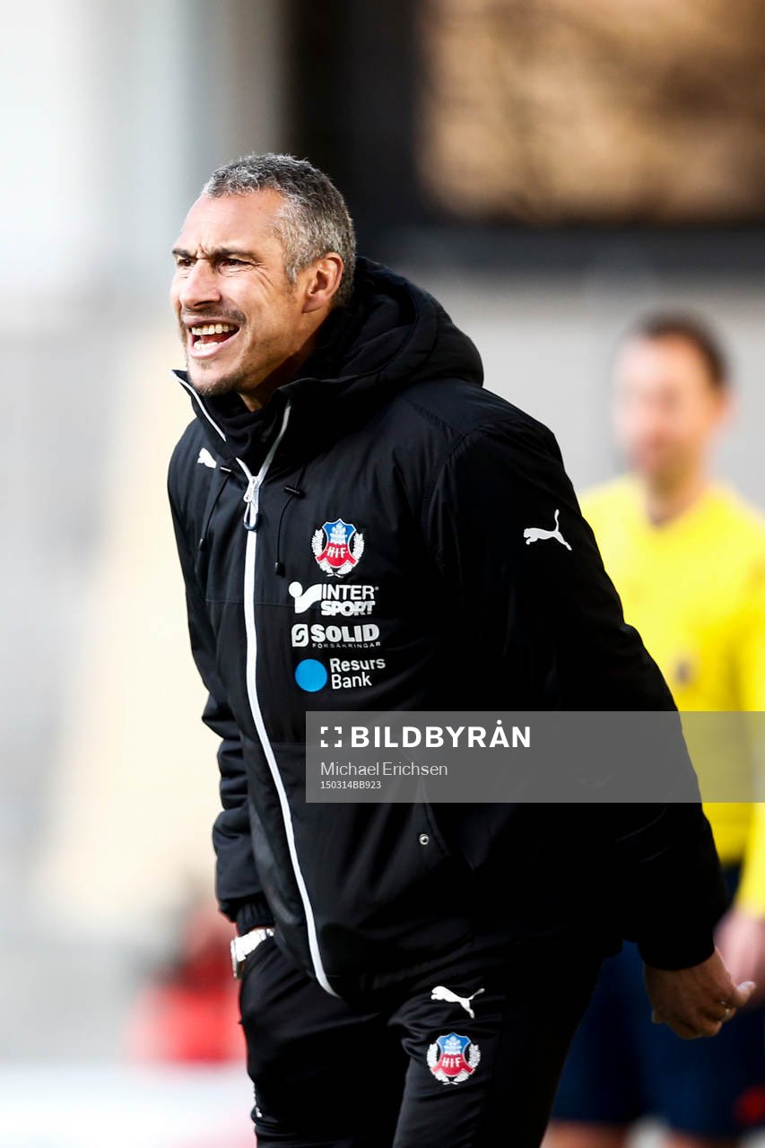 Helsingborgs manager Henrik Larsson
