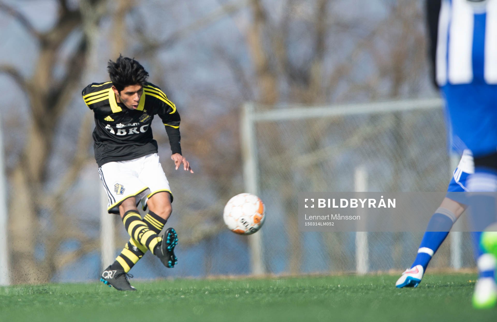  i matchen i Tipselit Cup mellan IFK Göteborg och AIK i Jönköping 14 mars 2015.