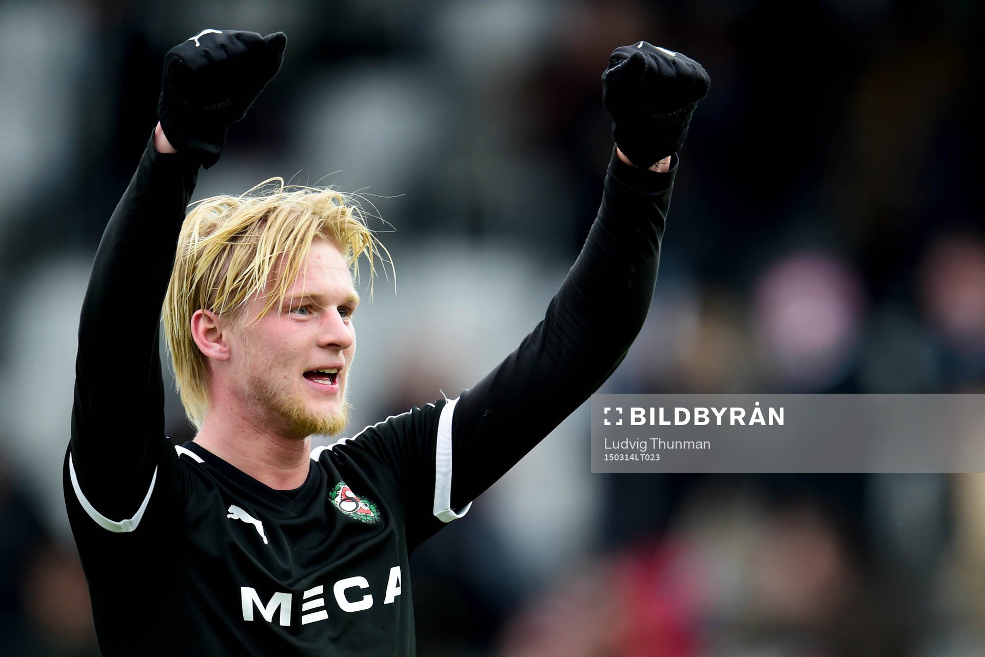 Örebros Karl Holmberg jublar
