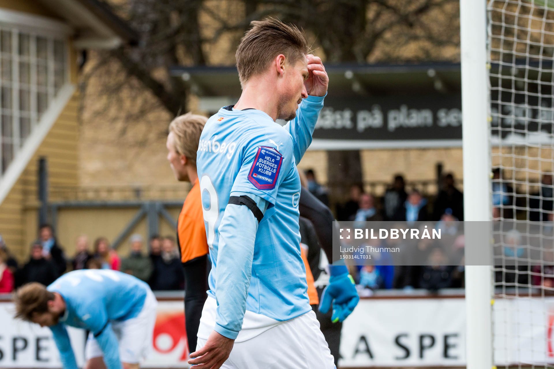 Malmö FFs Markus Rosenberg deppar