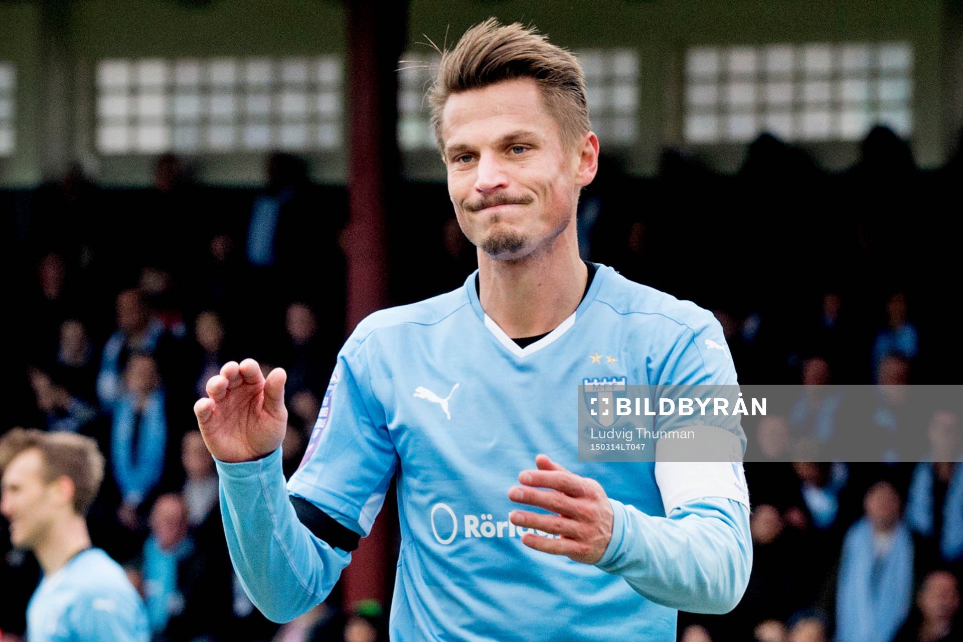 Malmö FFs Markus Rosenberg deppar