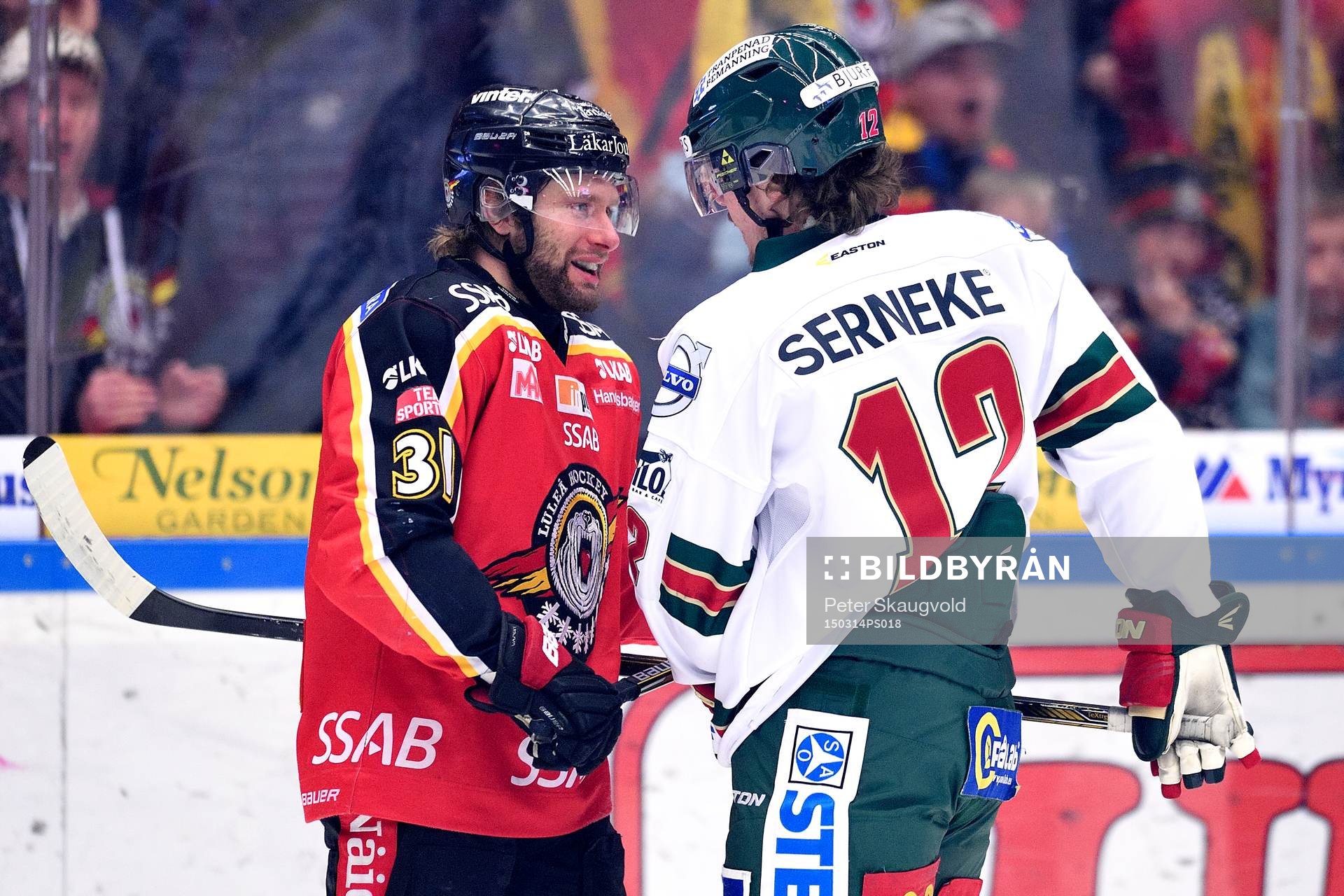 Luleås Jonathan Granström och Frölundas Oscar Engsund