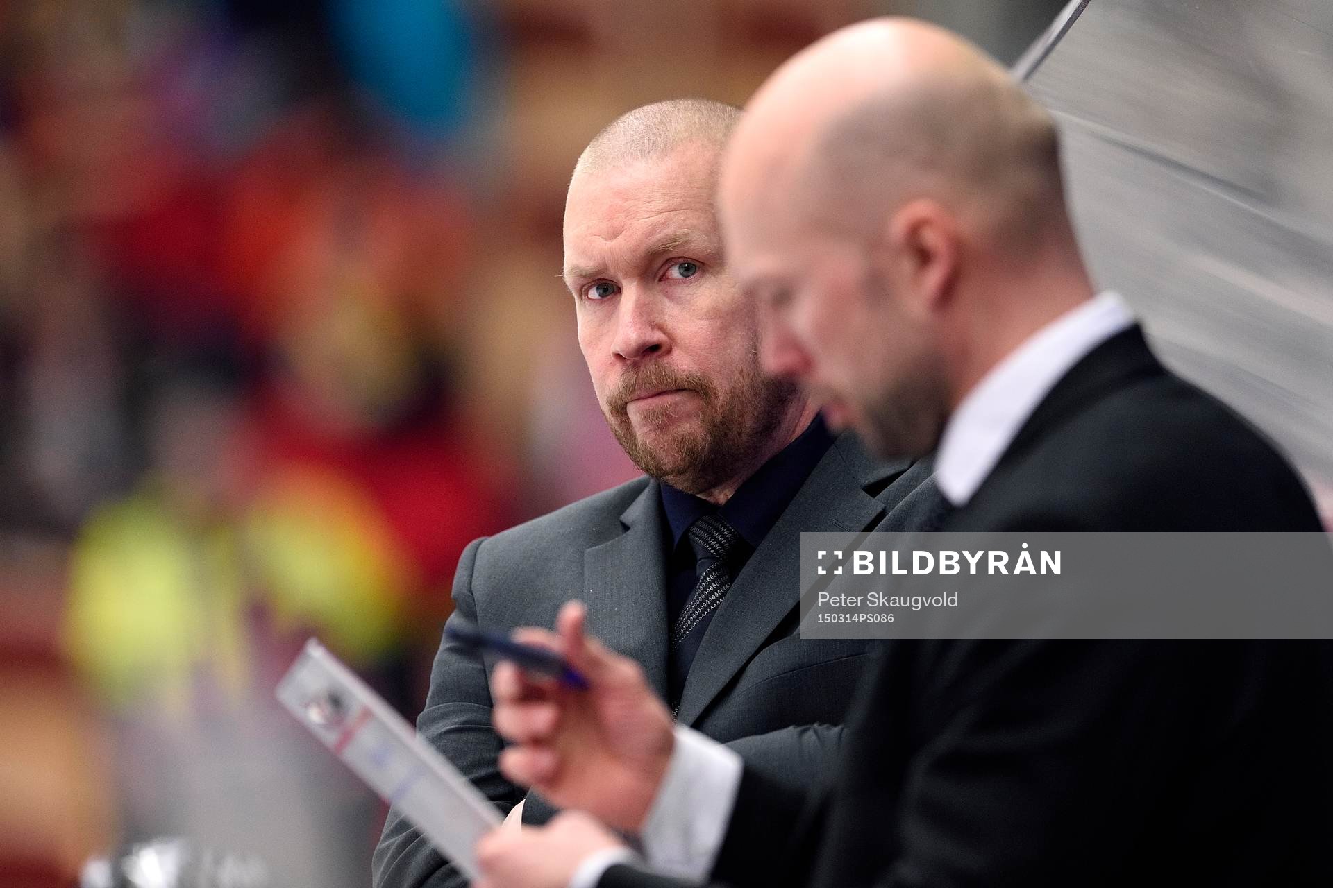 Luleås assisterande tränare Stefan skuggan Nilsson