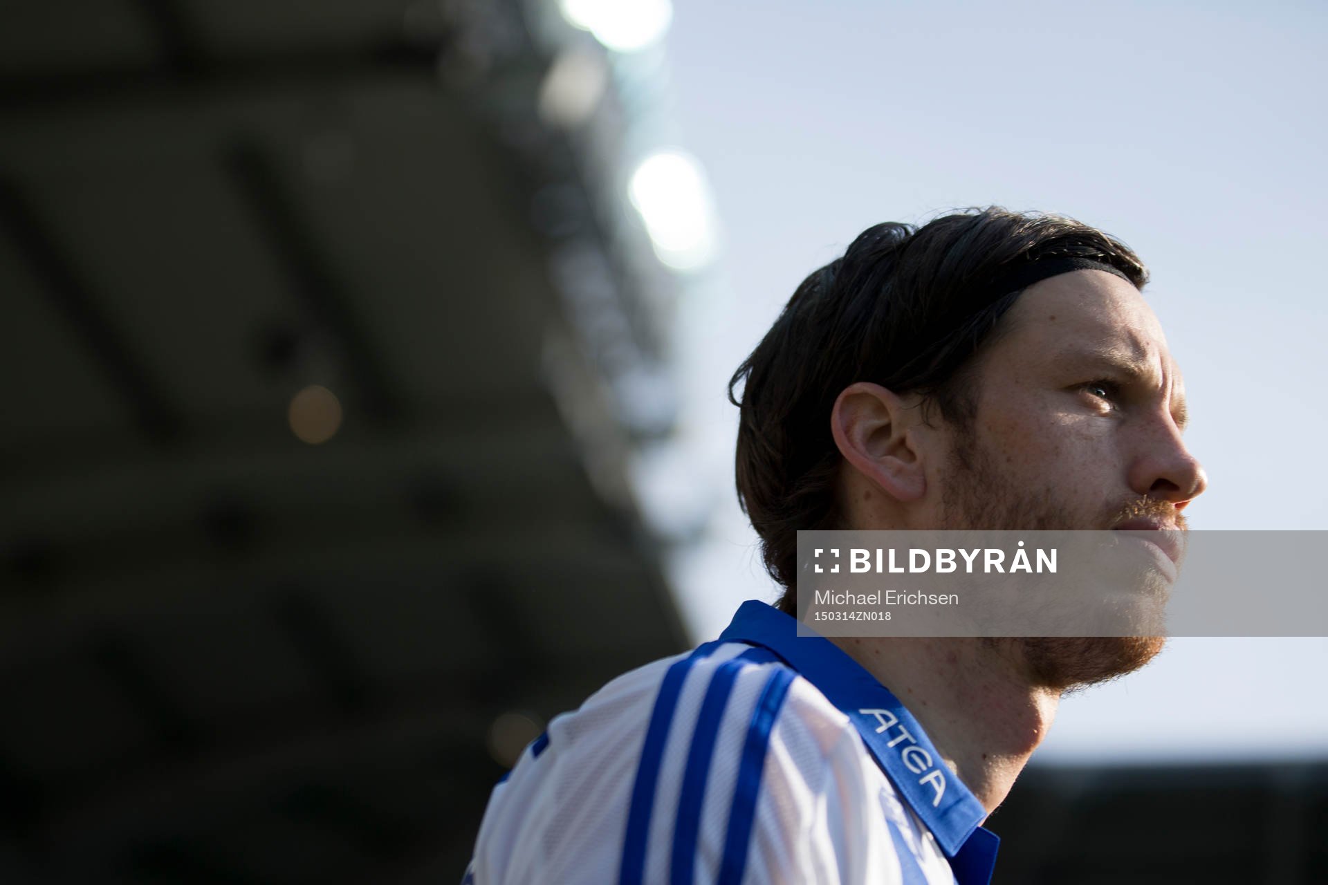 IFK Göteborgs Gustav Svensson innan fotbollsmatchen  i