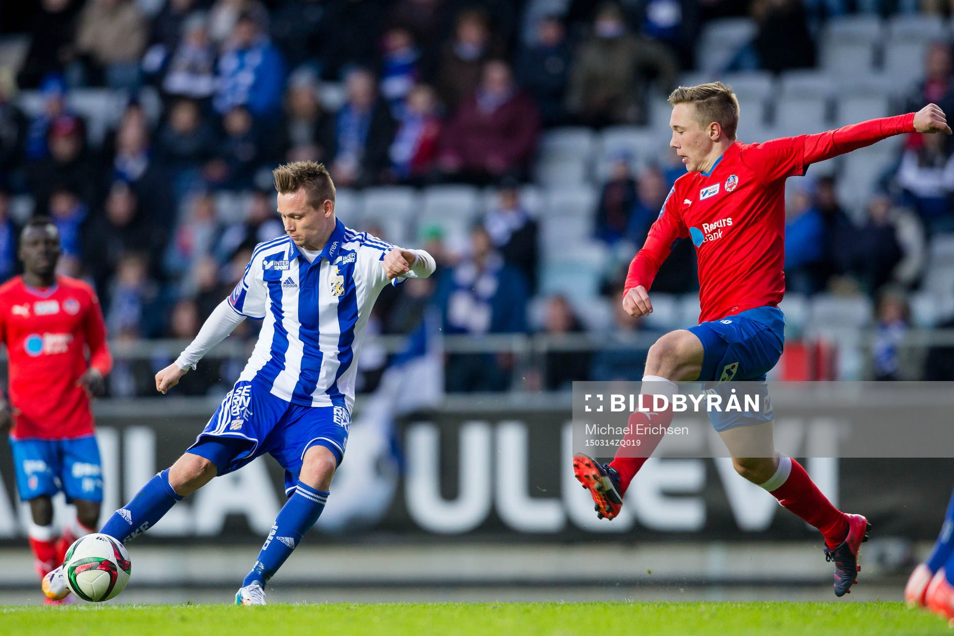IFK Göteborgs Jakob Ankersen skjuter ett skott