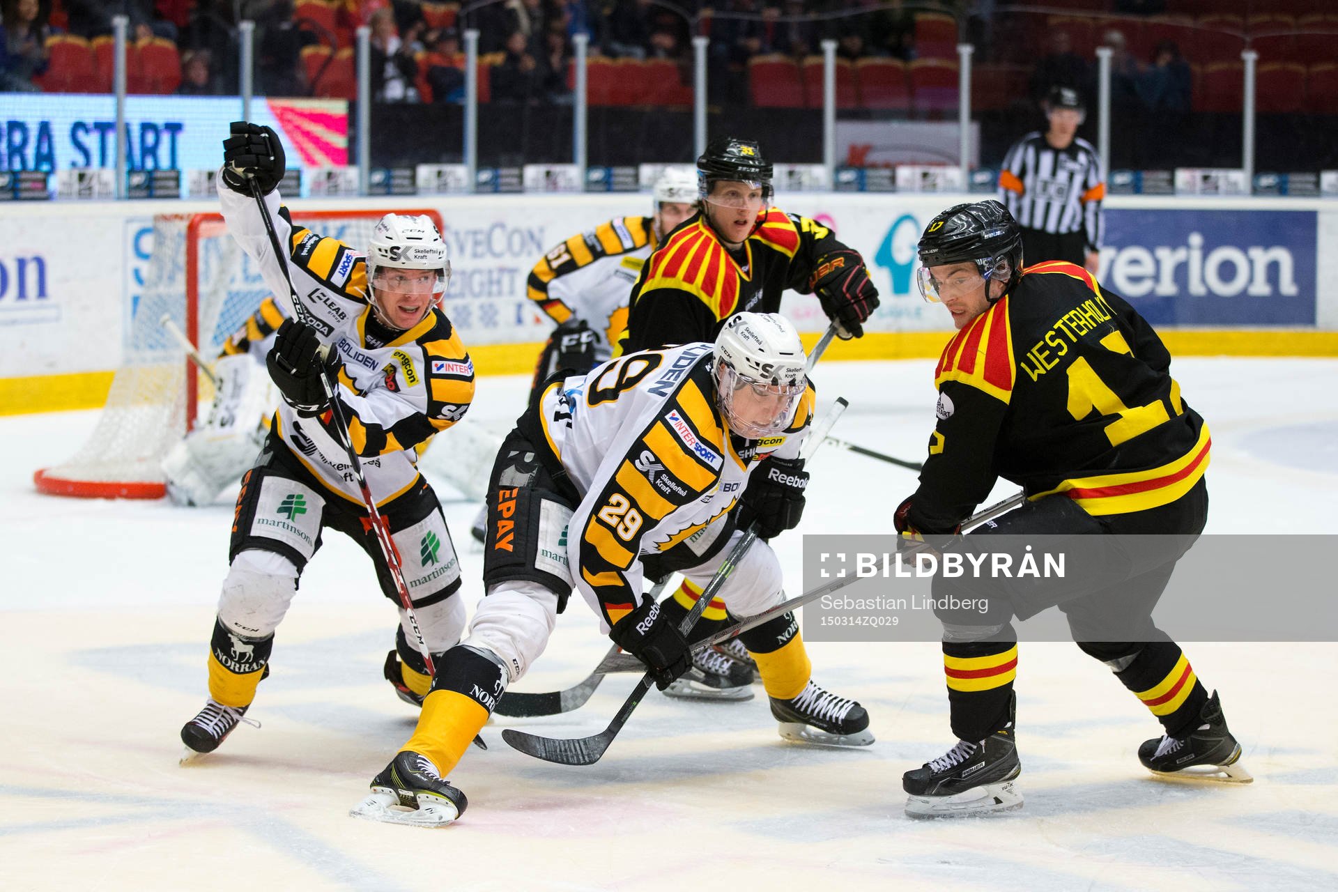 Skellefteå Oskar Sundqvist och Brynäs Pathrik Westerholm