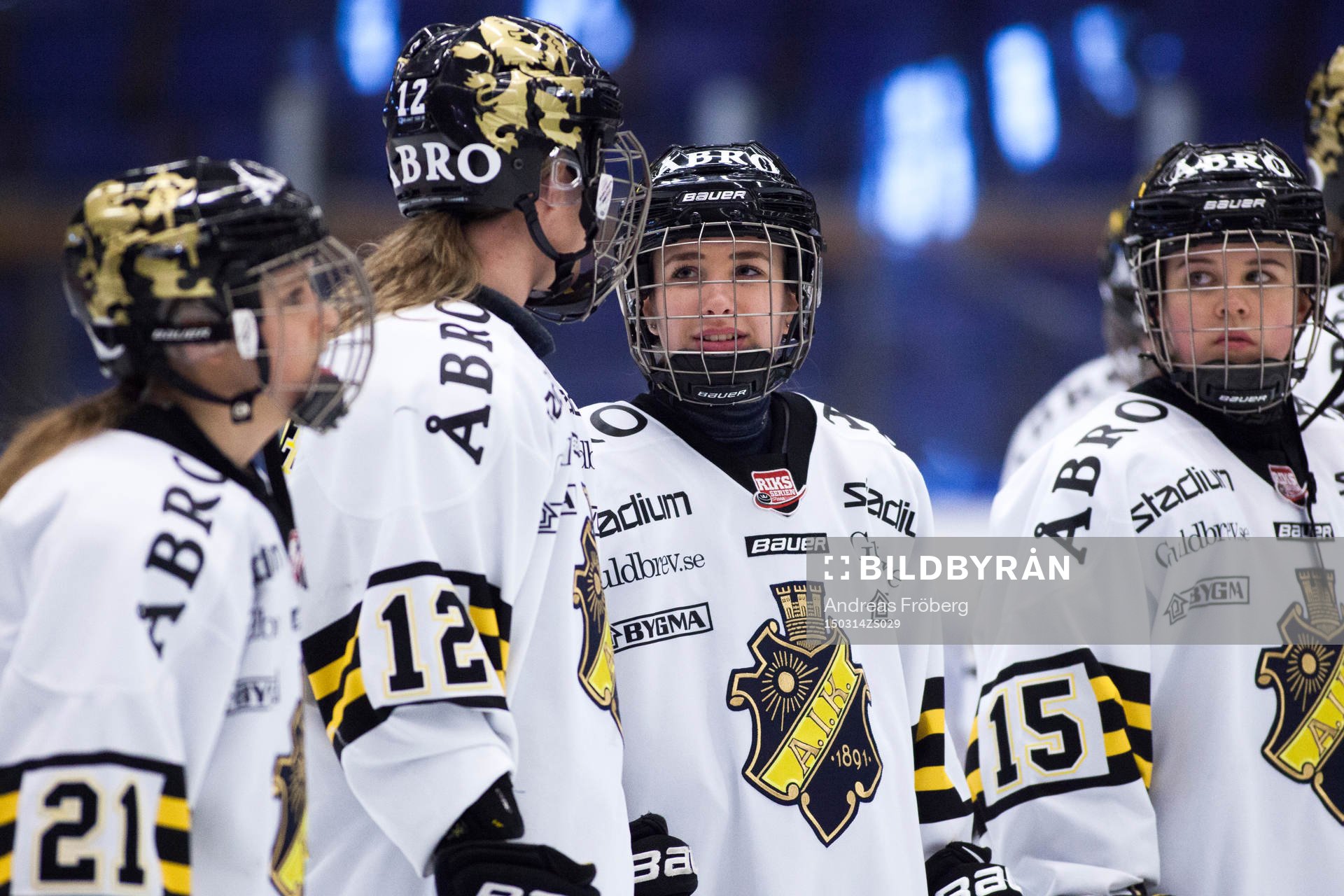 s Emmy Alasalmi, Sabina Küller, Martina Brolin och