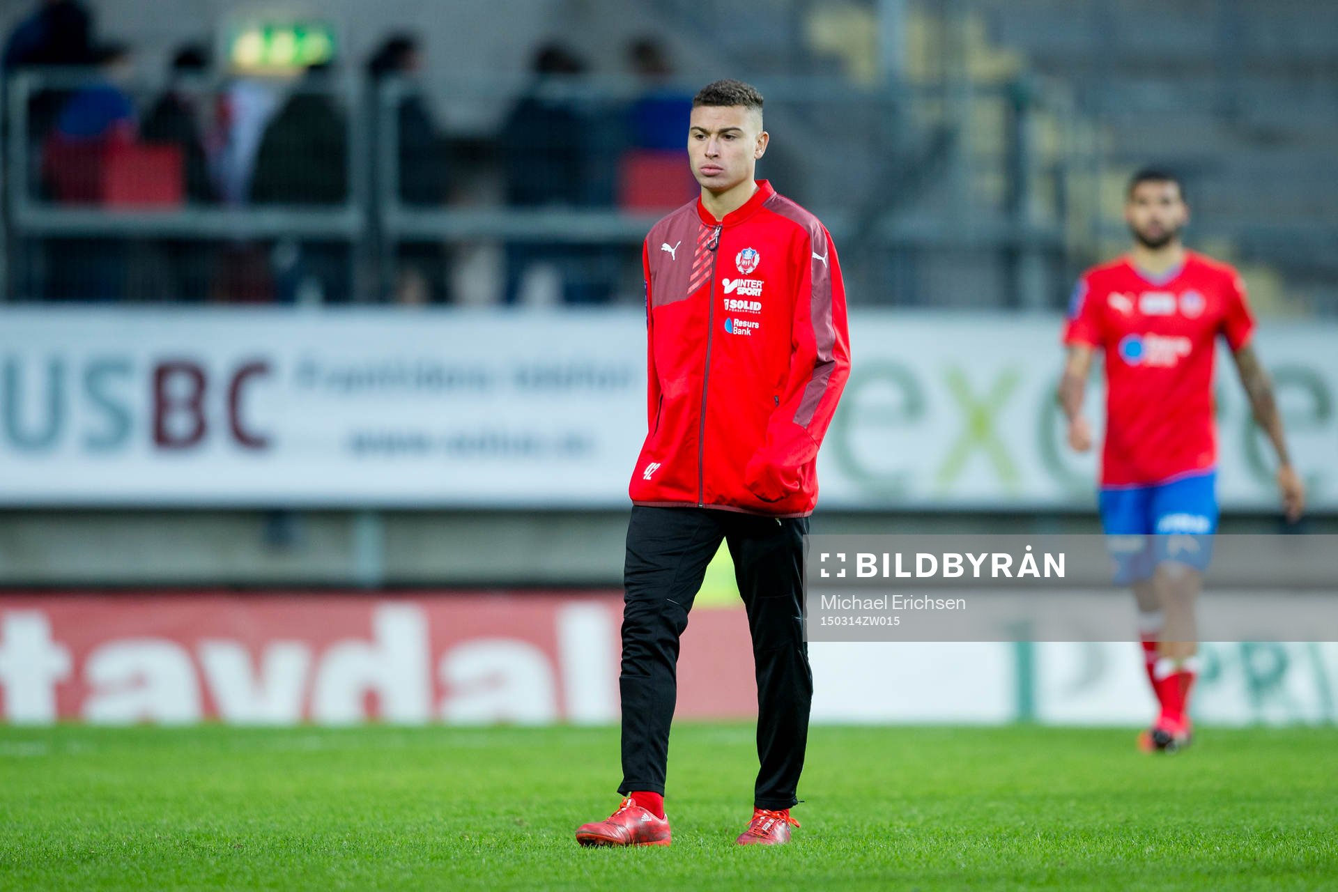Helsingborgs Jordan Larsson deppig