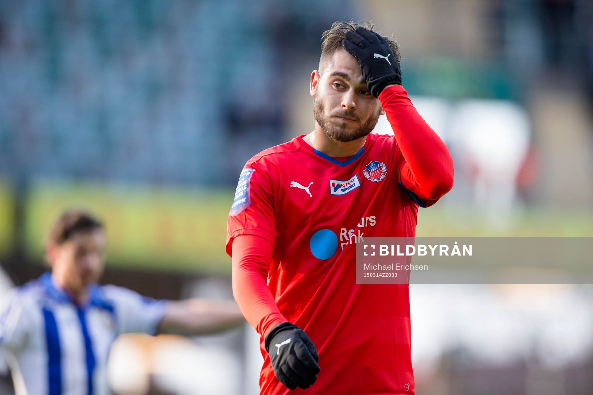 Helsingborgs Astrit Ajdarevic deppig