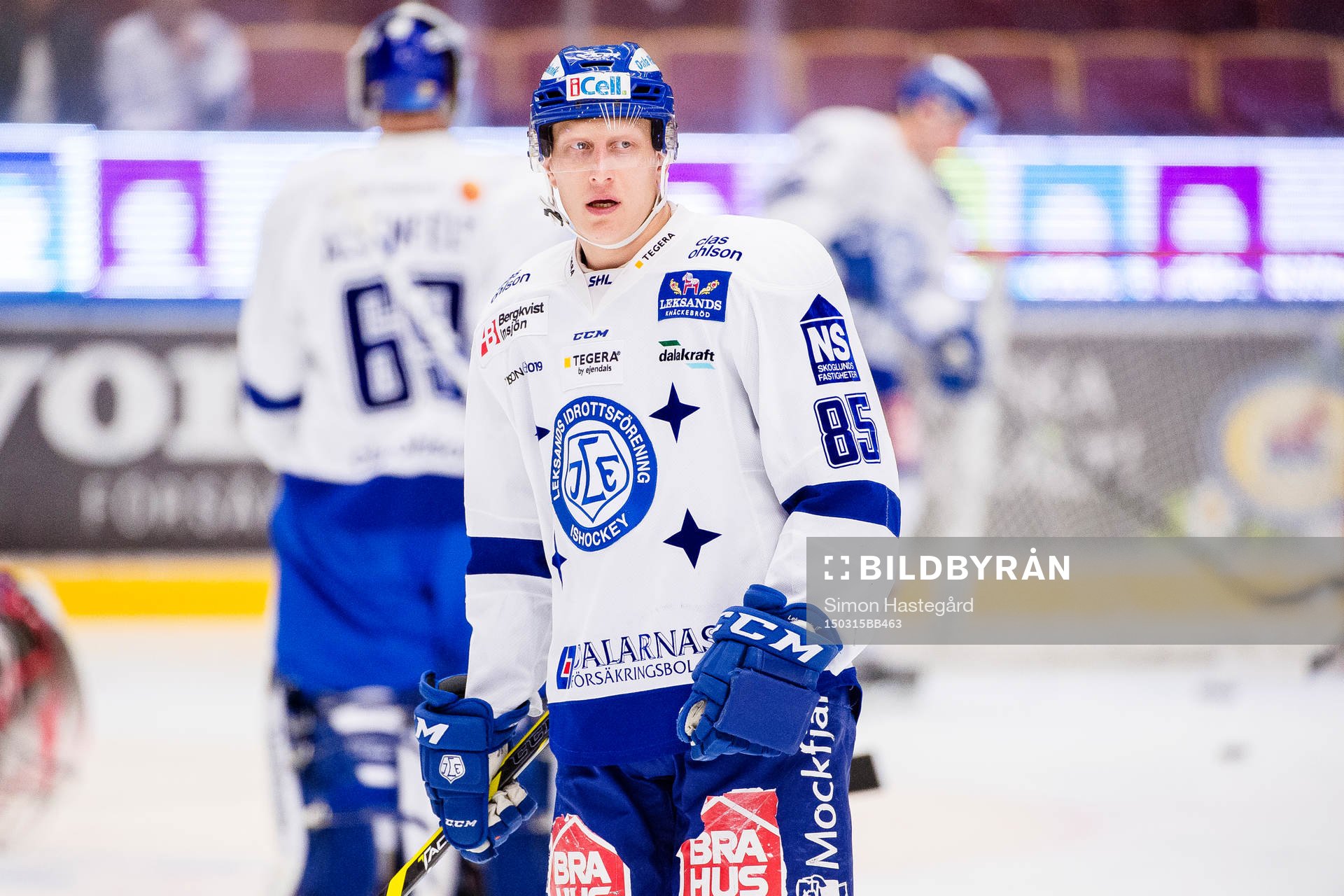 Leksands Toni Kähkönen före