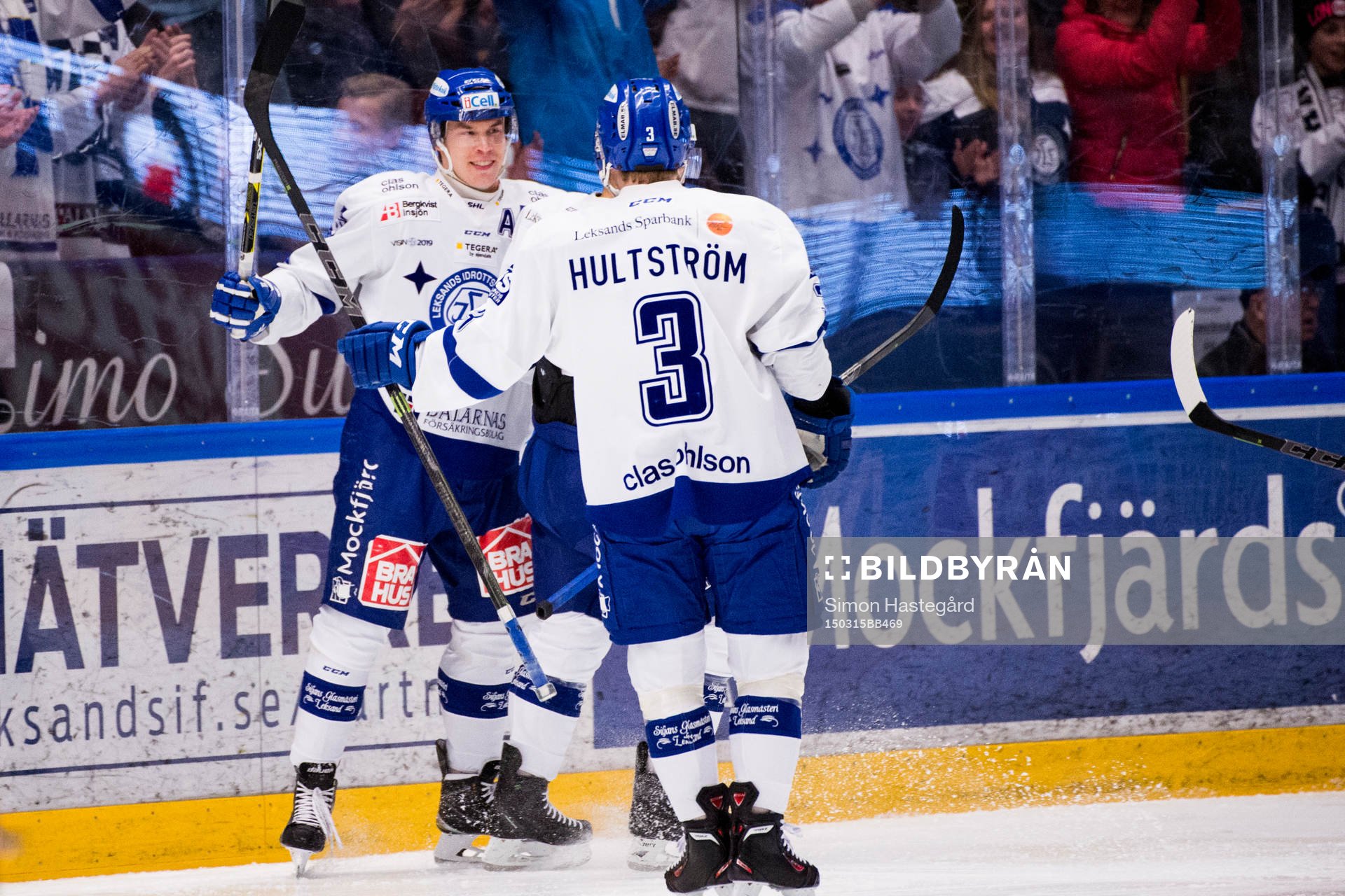 Leksands Tomi Sallinen jublar