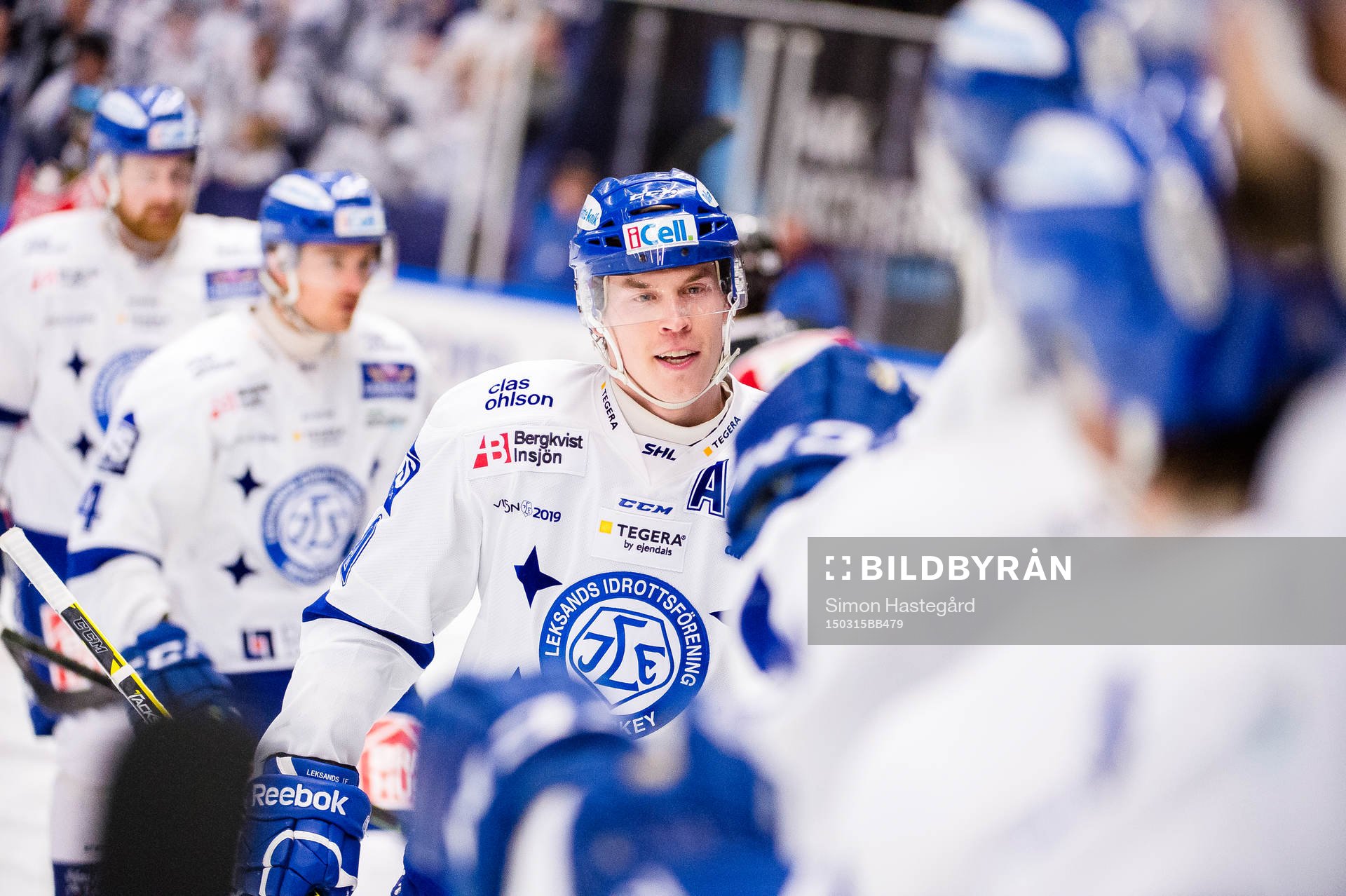 Leksands Tomi Sallinen jublar