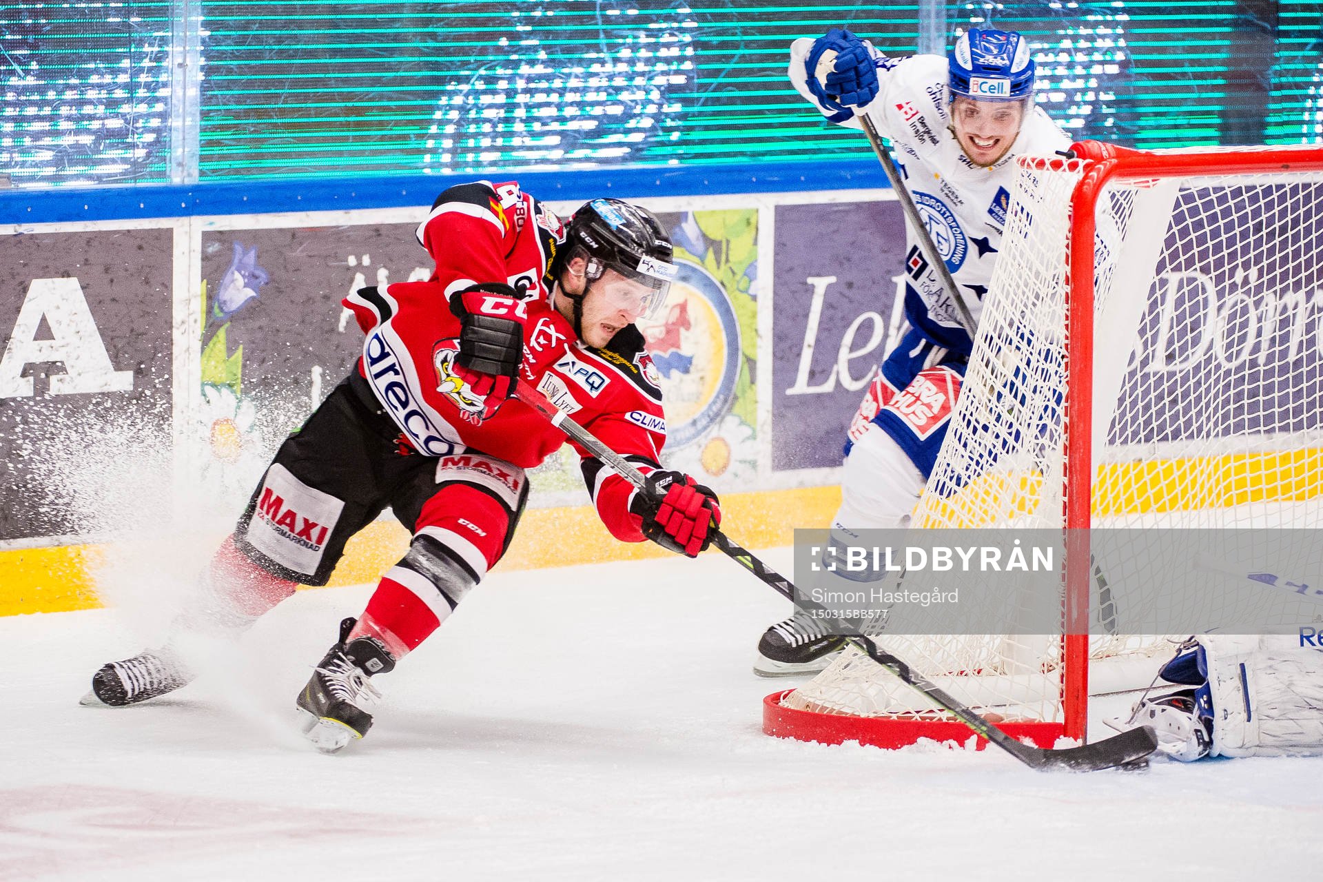 Malmö Redhawks Frederik Storm missar målchans framför