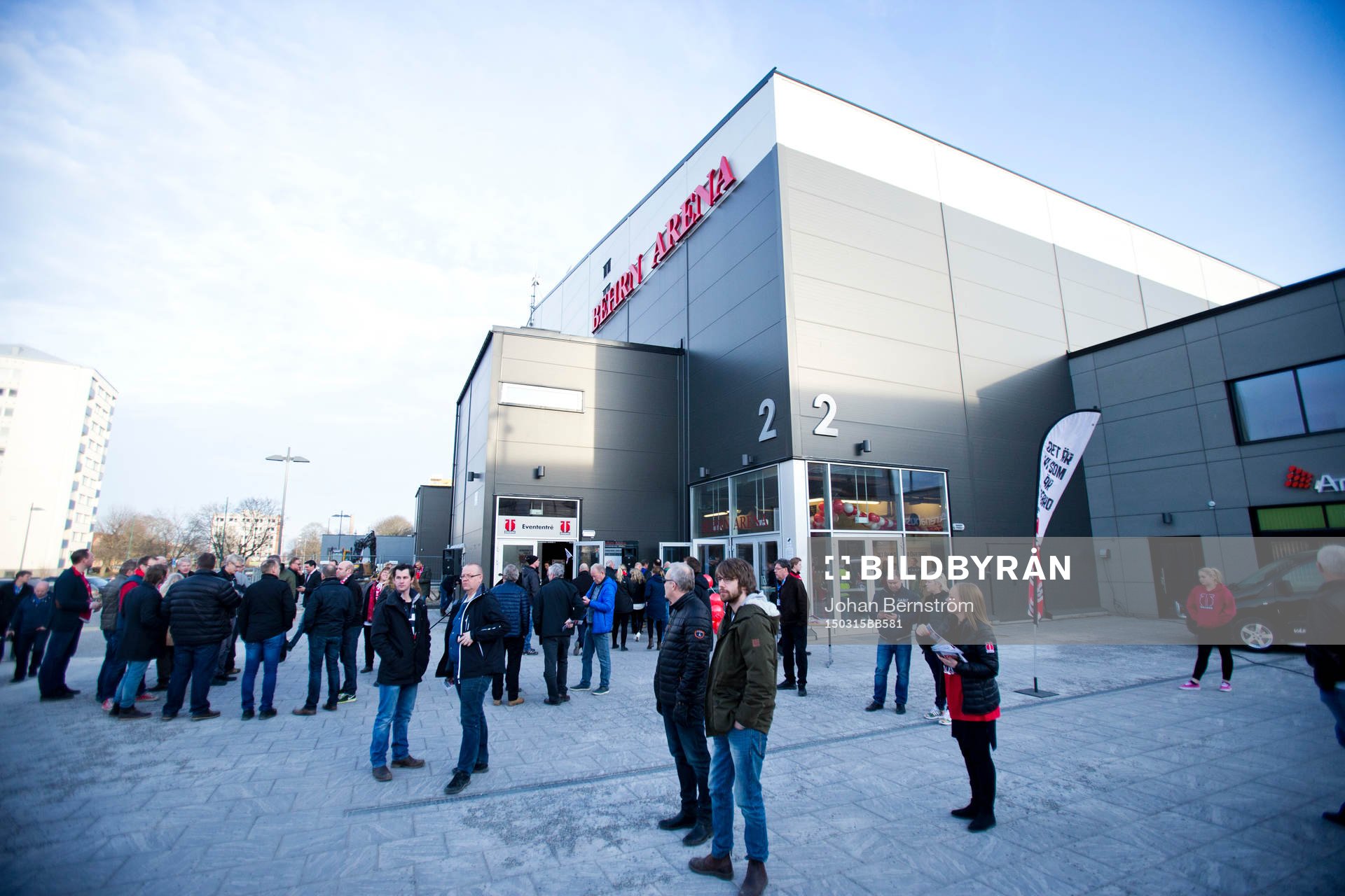 Behrn Arena en timmar innan kvartsfinal två i