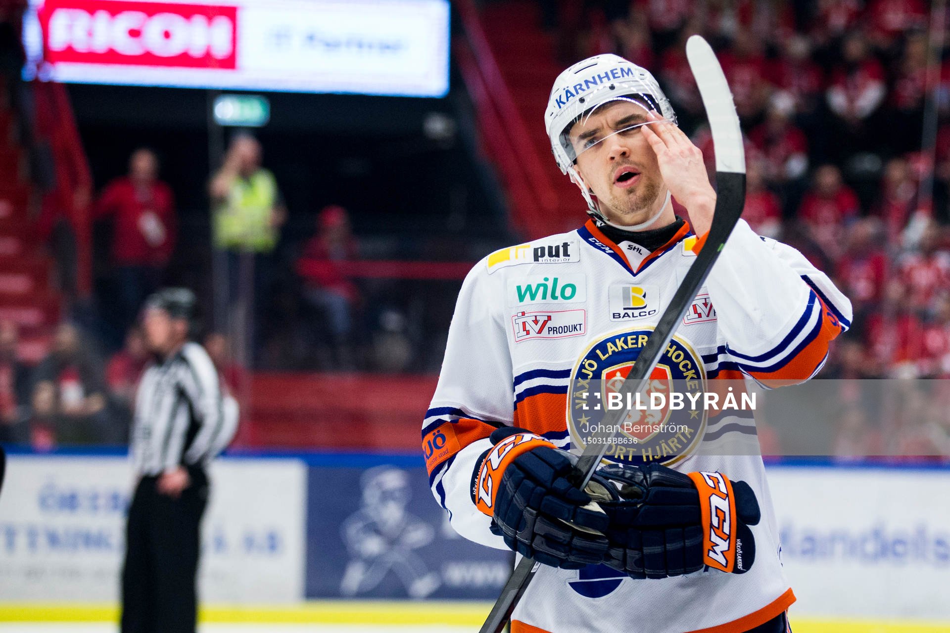 Växjös Eddie Larsson