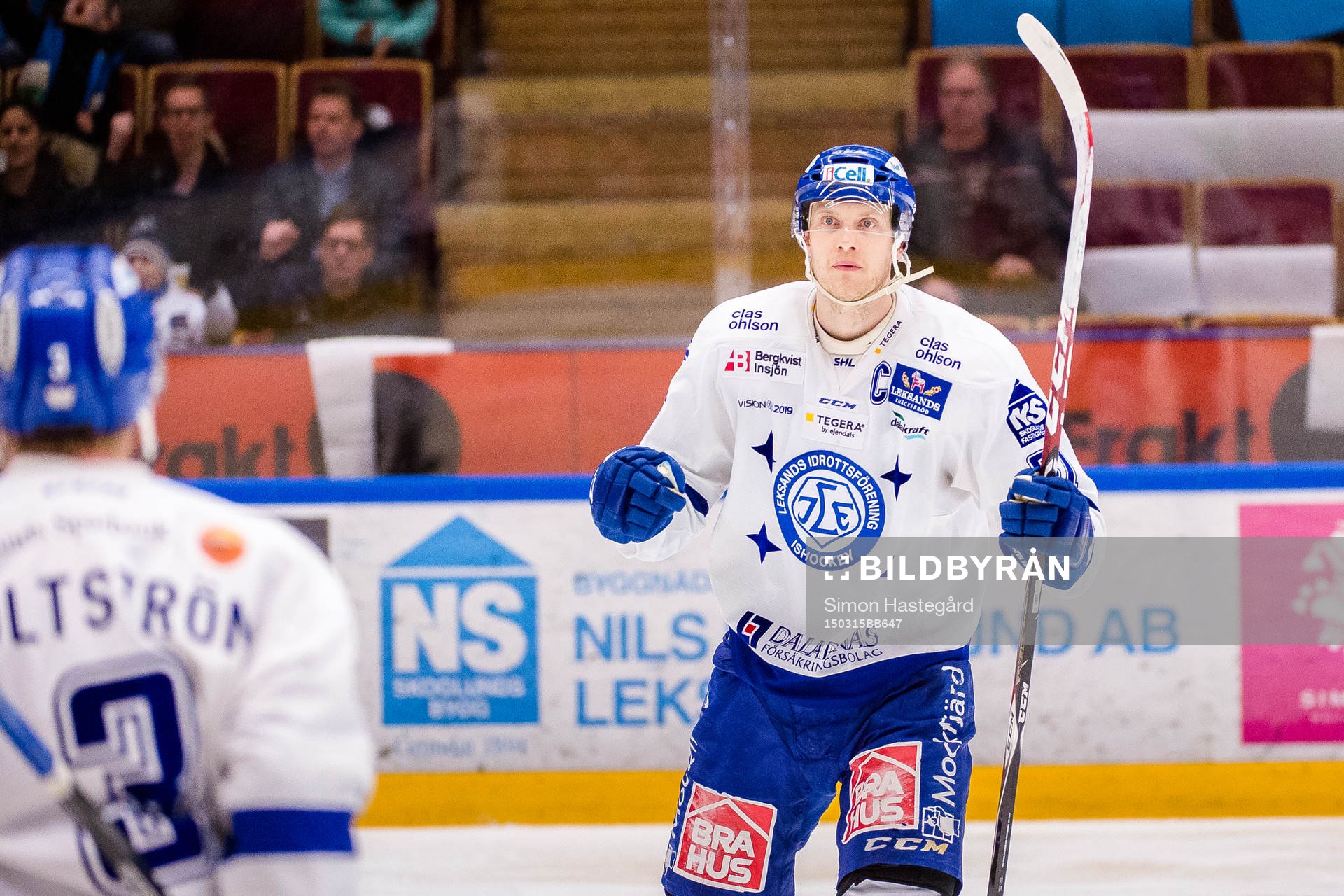 Leksands Johan Ryno jublar