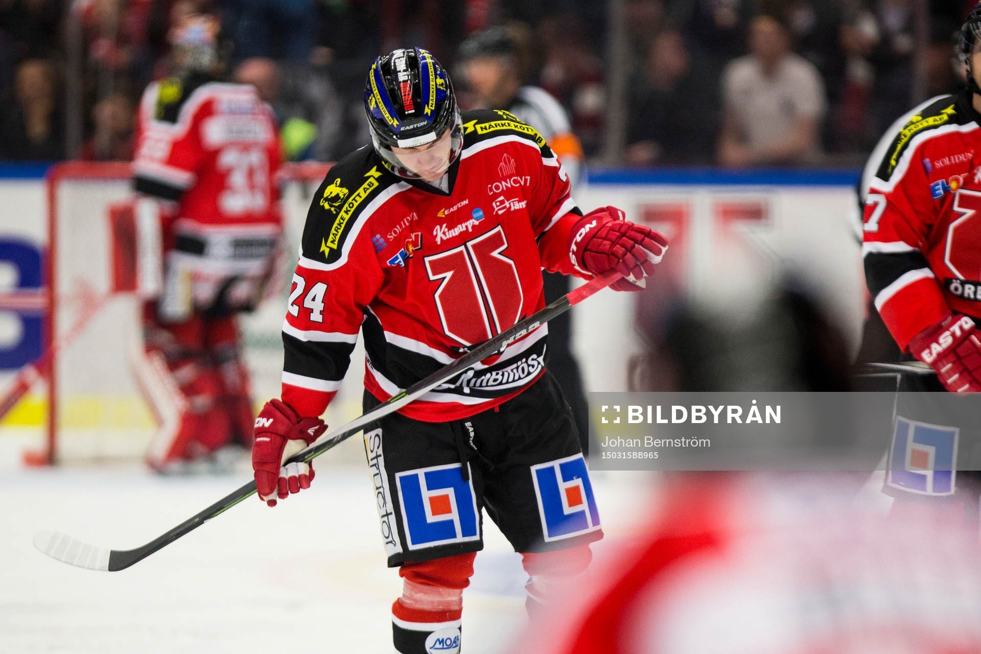 Örebros Petr Zamorsky deppar
