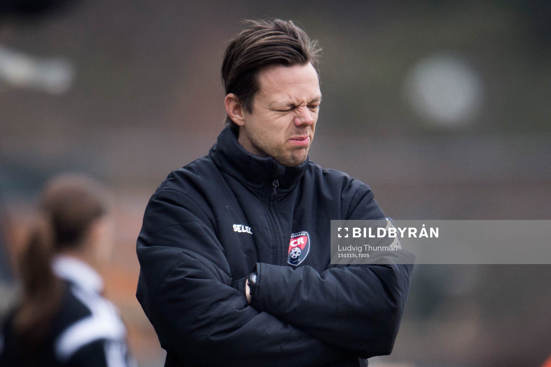 Rosengårds tränare Markus Tilly deppar