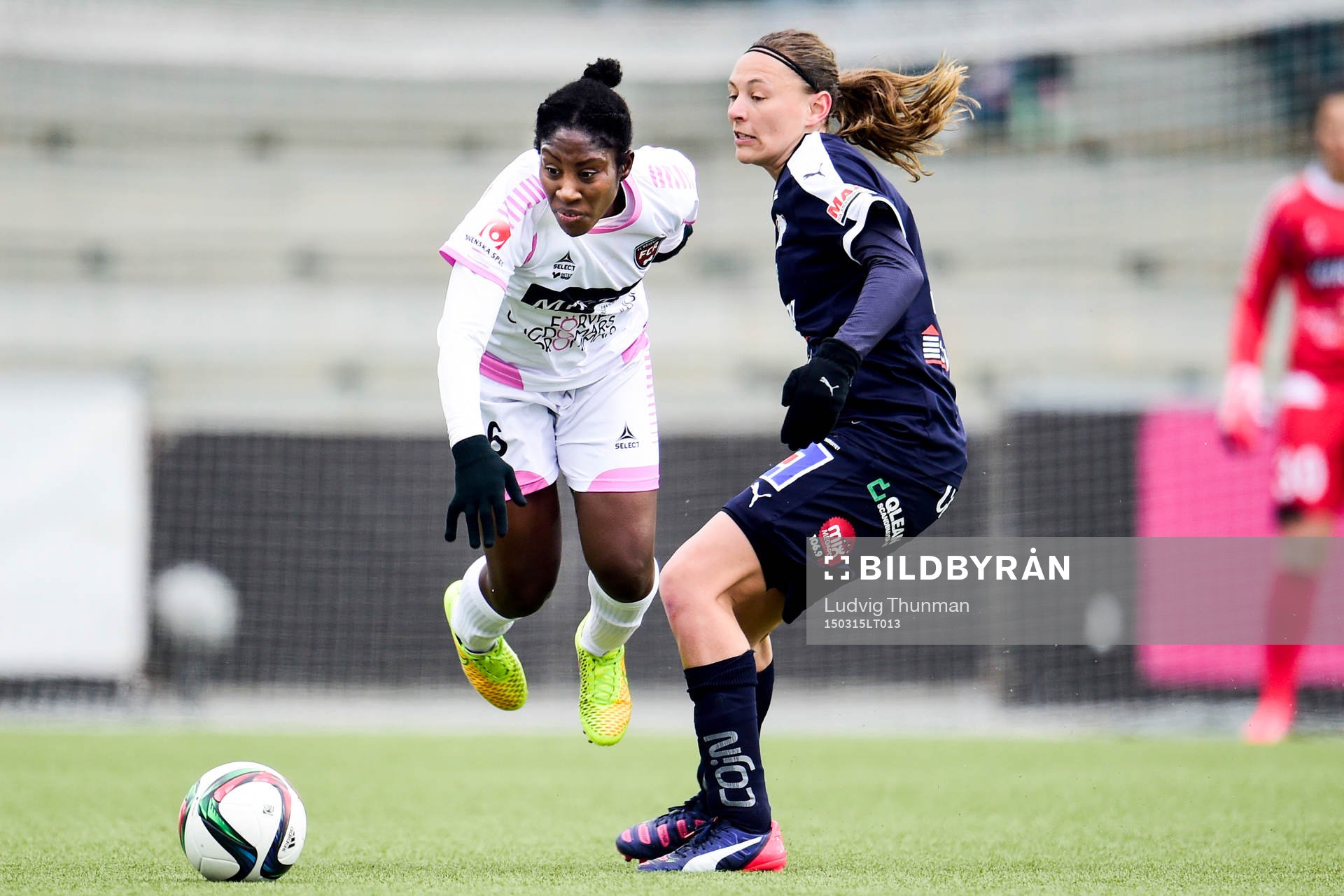 Rosengårds Anita Asante och Linköpings Magdalena Eriksson