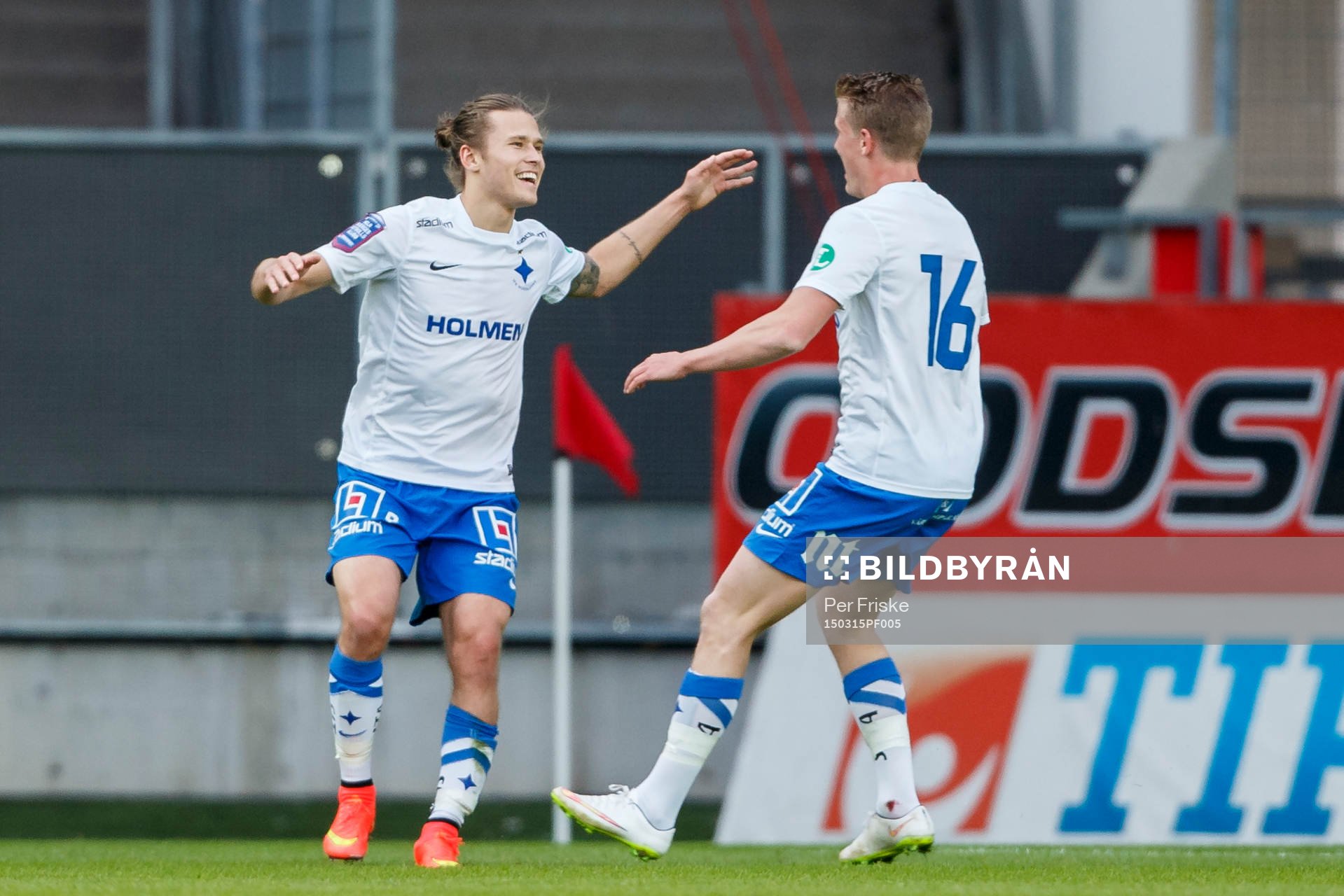 Norrköpings Arnor Traustason och Norrköpings Joel
