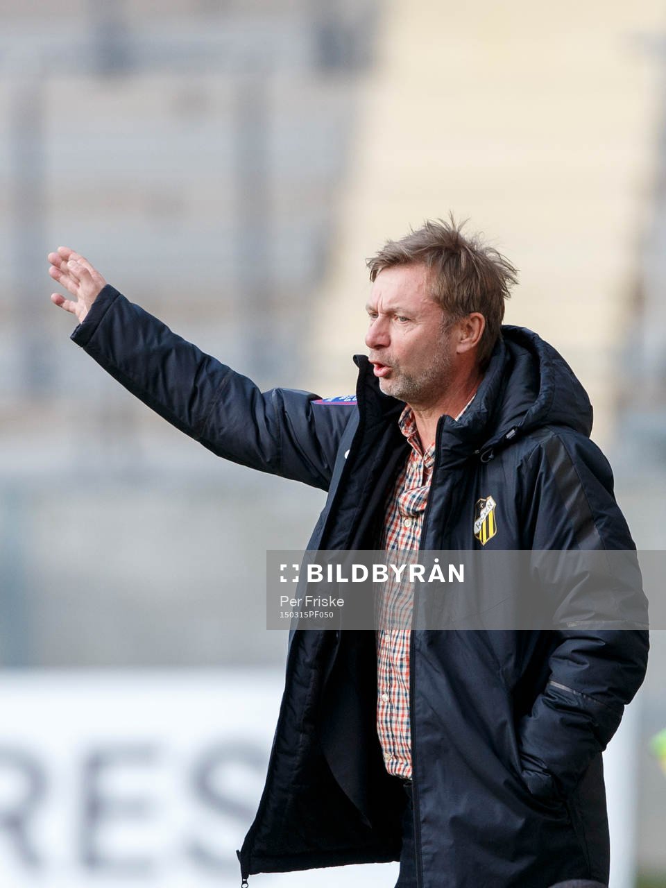 Häckens tränare Peter Gerhardsson