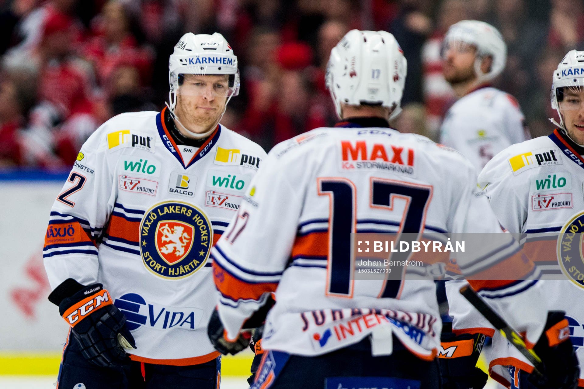 Växjös Nick Johnson jublar