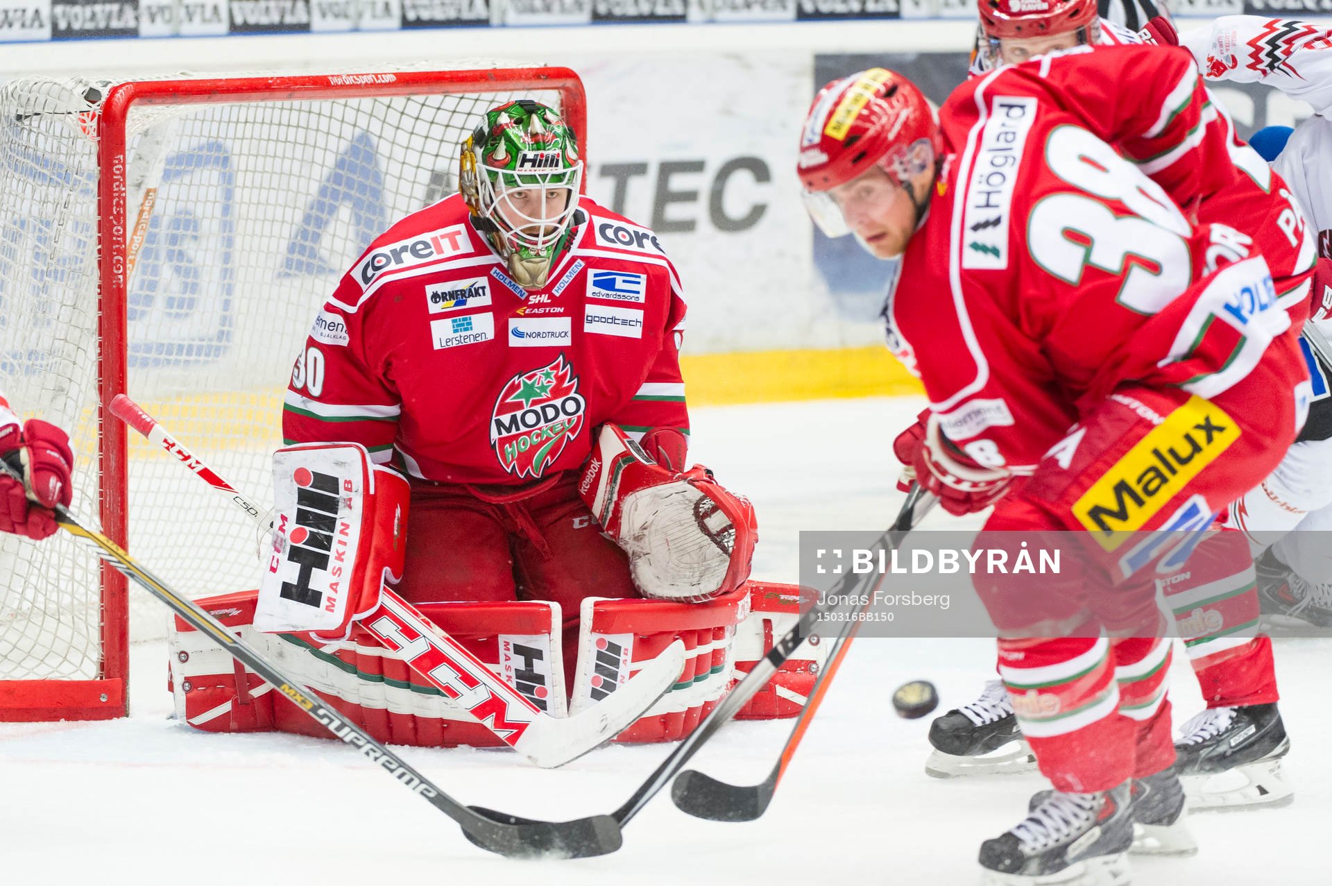 Modos Linus Ullmark och Nichlas Torp
