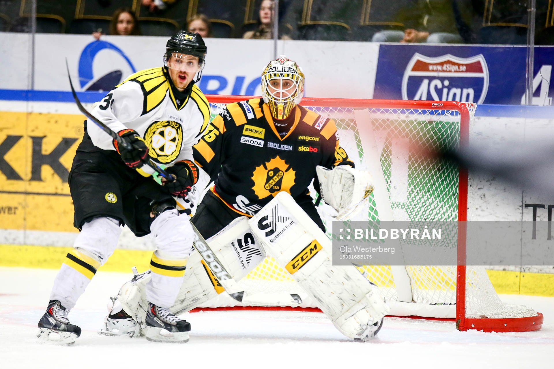Skellefteås målvakt Markus Svensson