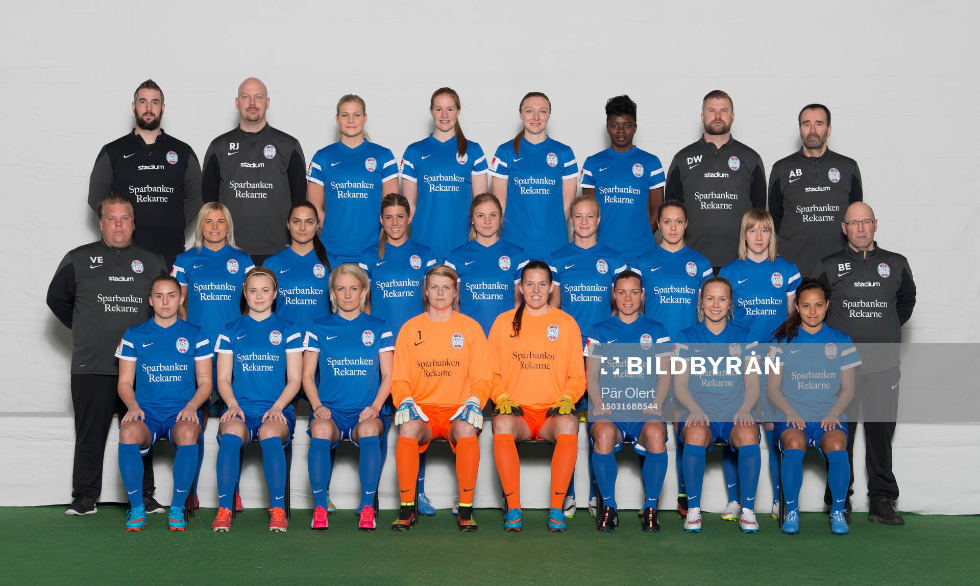 Lagbild för Eskilstuna i Damallsvenskan
